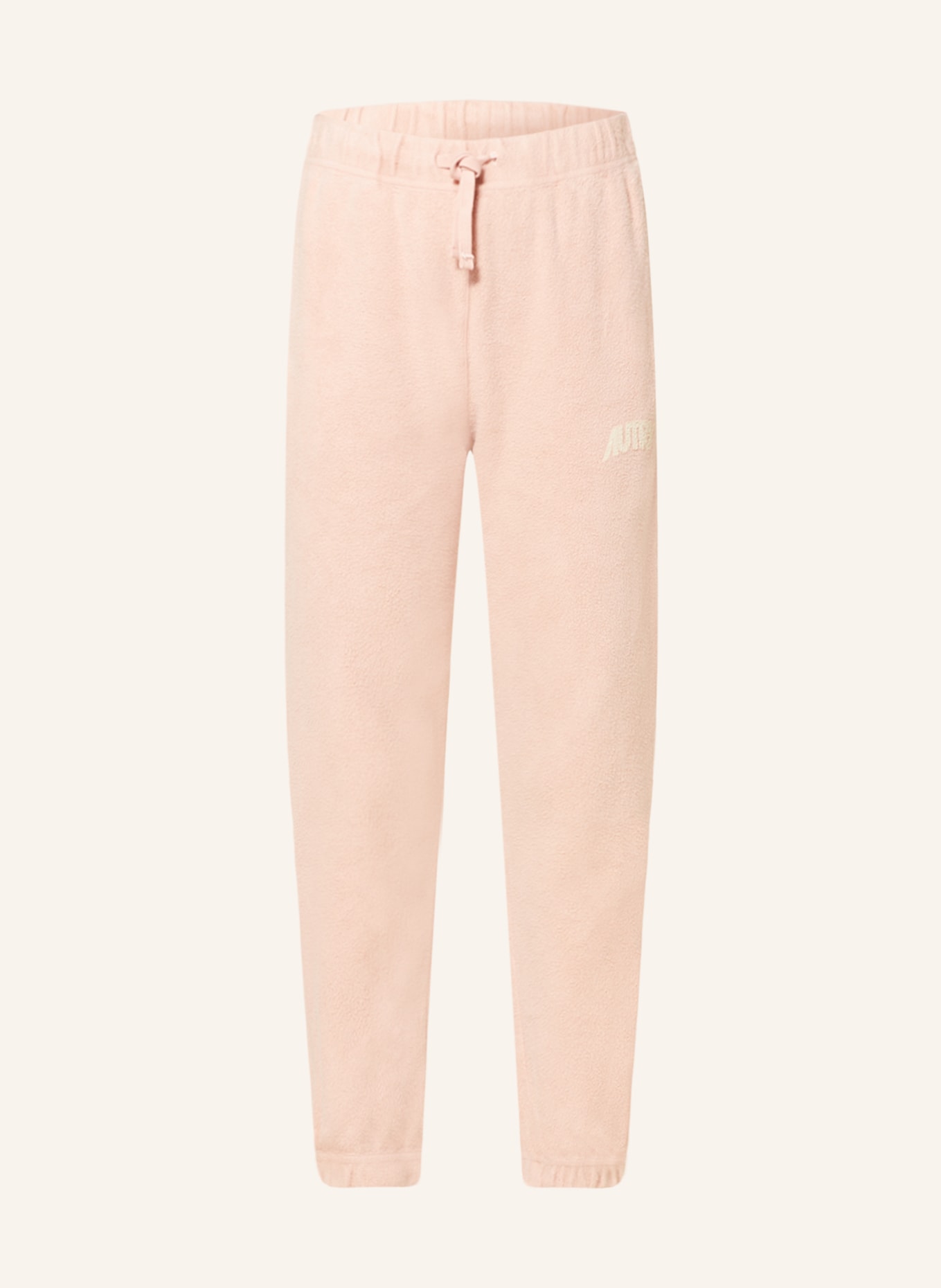 AUTRY Fleece pants AMOUR in jogger style, Color: ROSE (Image 1)