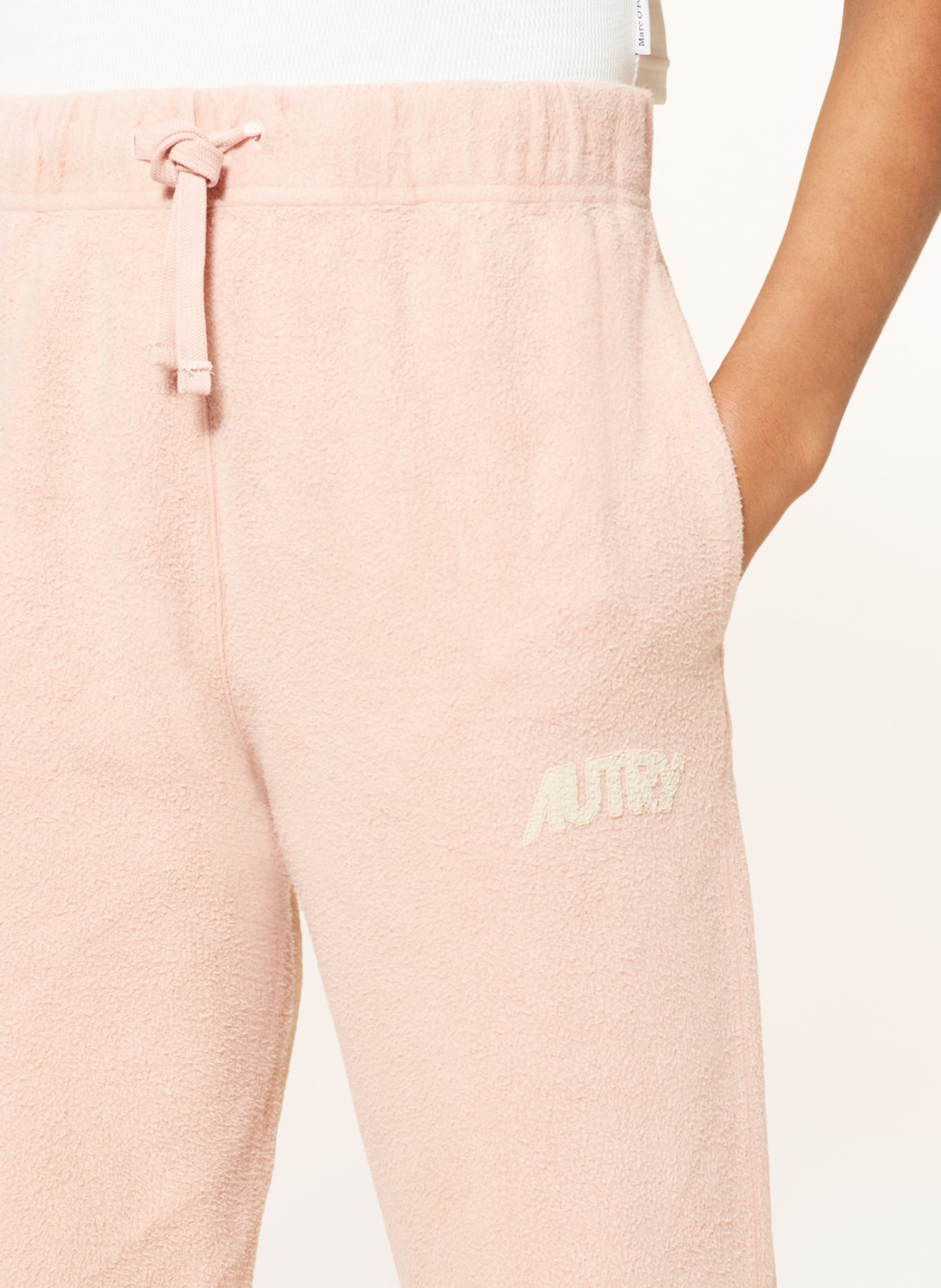 AUTRY Fleece pants AMOUR in jogger style, Color: ROSE (Image 5)