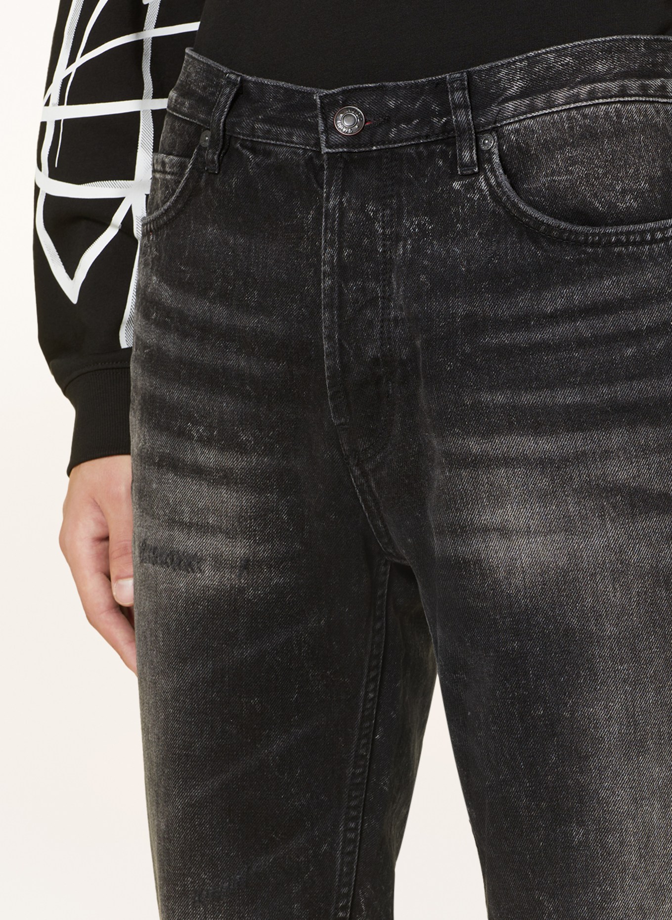 HUGO Jeans HUGO 634 tapered fit, Color: 017 CHARCOAL (Image 5)
