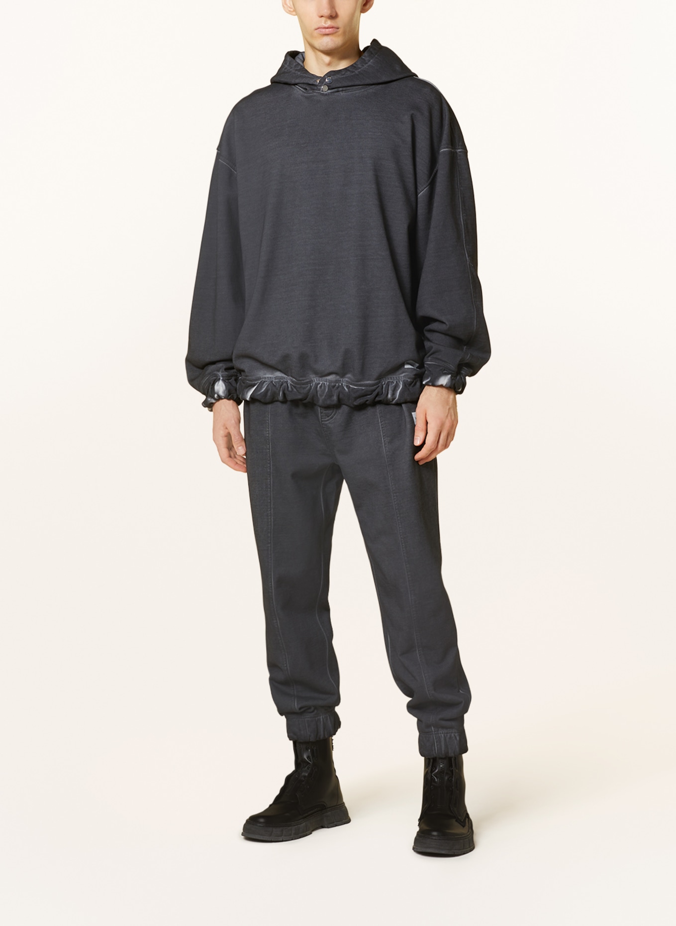 HUGO Sweatpants DABRUZZEN, Color: BLACK (Image 2)