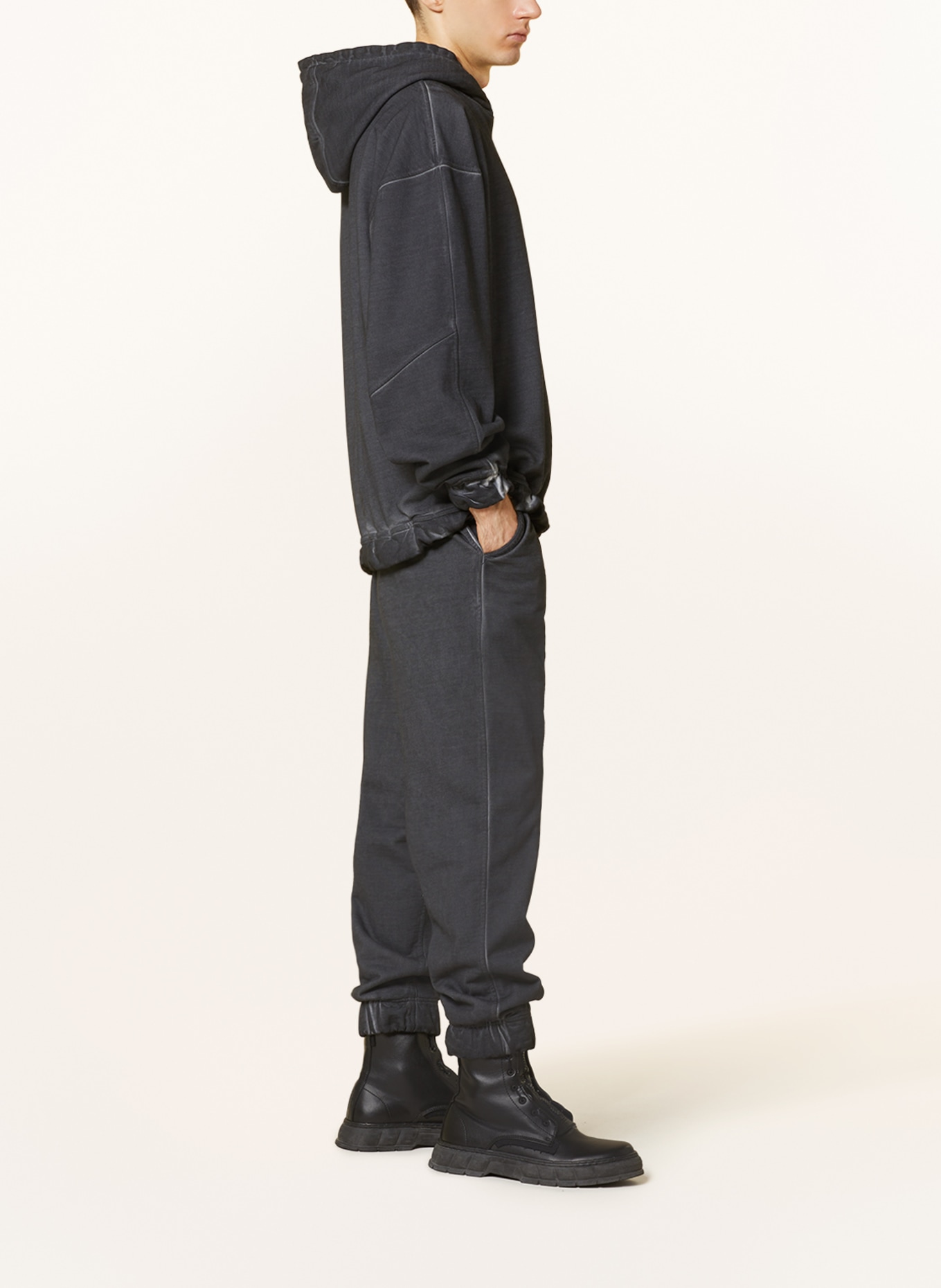 HUGO Sweatpants DABRUZZEN, Color: BLACK (Image 4)