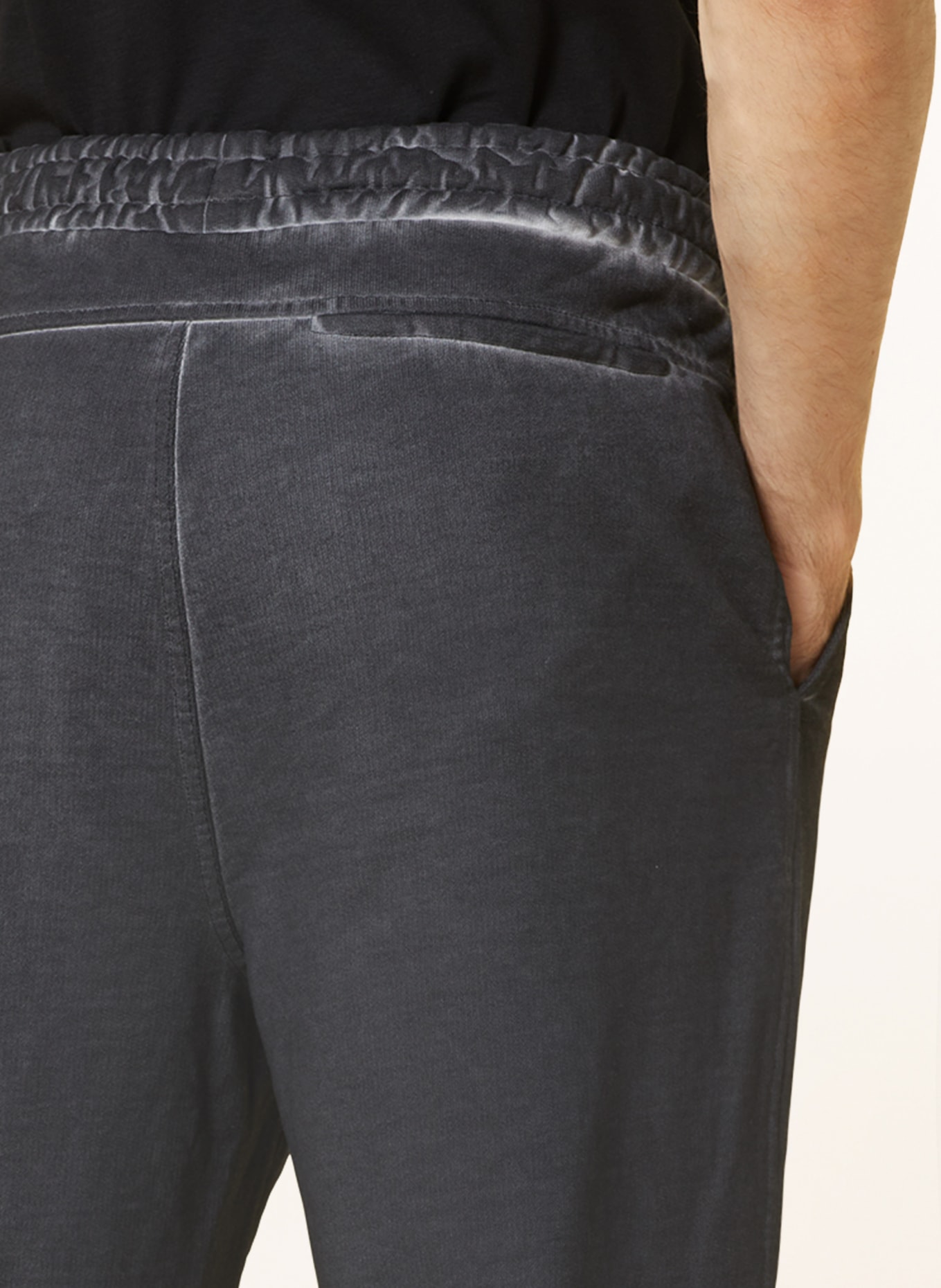 HUGO Sweatpants DABRUZZEN, Color: BLACK (Image 6)