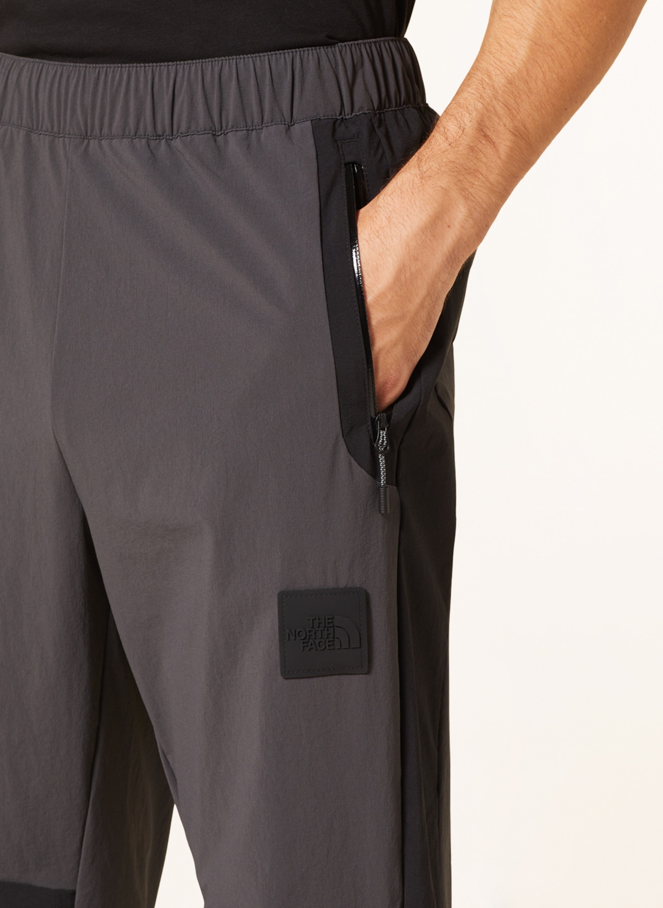 THE NORTH FACE Track pants, Color: DARK GRAY/ BLACK (Image 5)