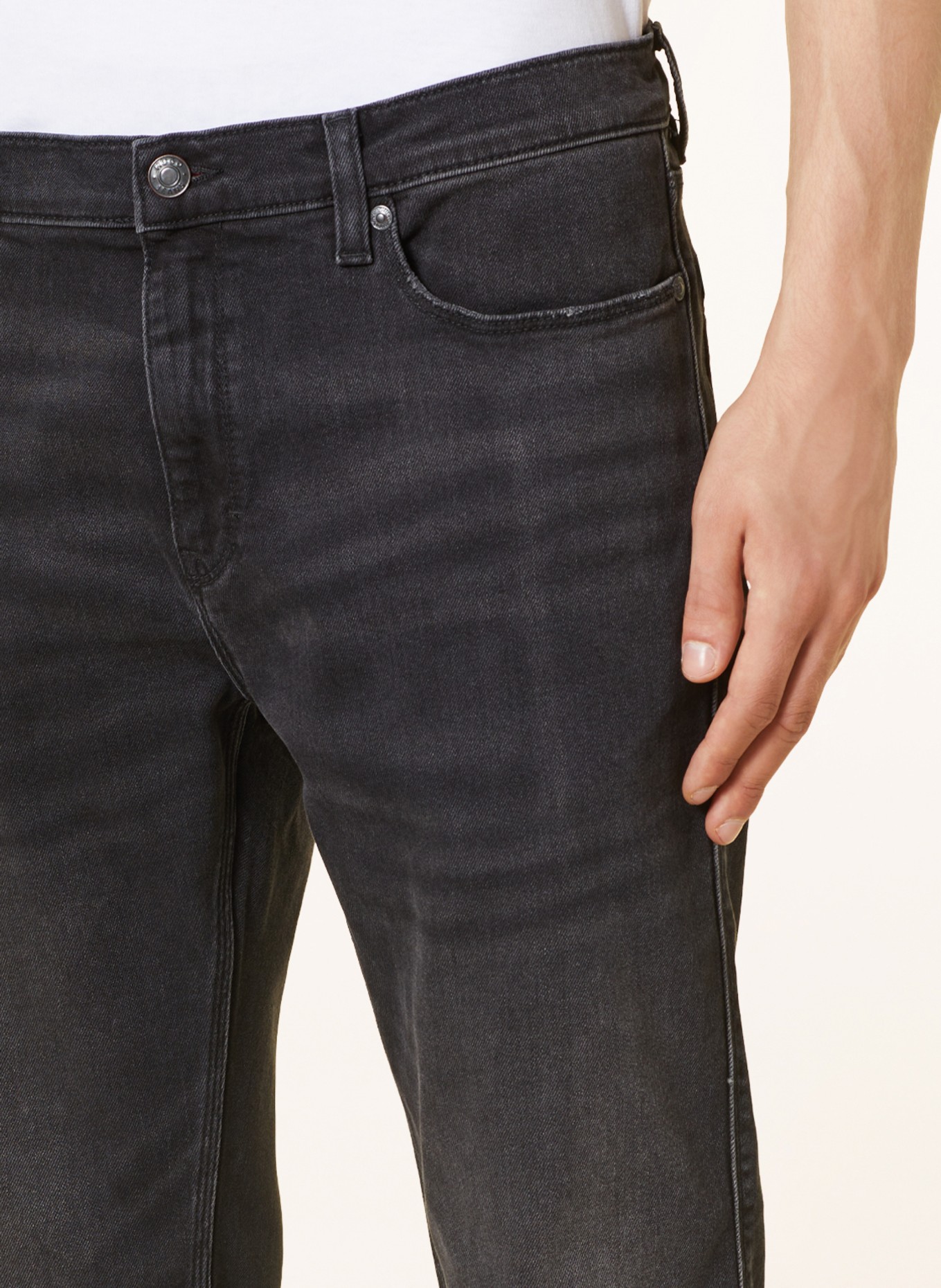 HUGO Jeans HUGO 708 slim fit, Color: DARK GRAY (Image 5)