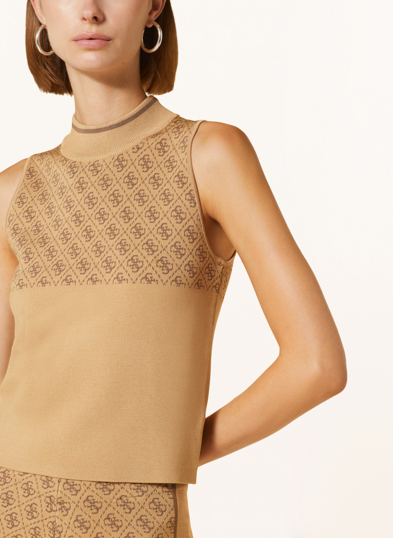 GUESS Knit top, Color: CAMEL/ TAUPE (Image 4)