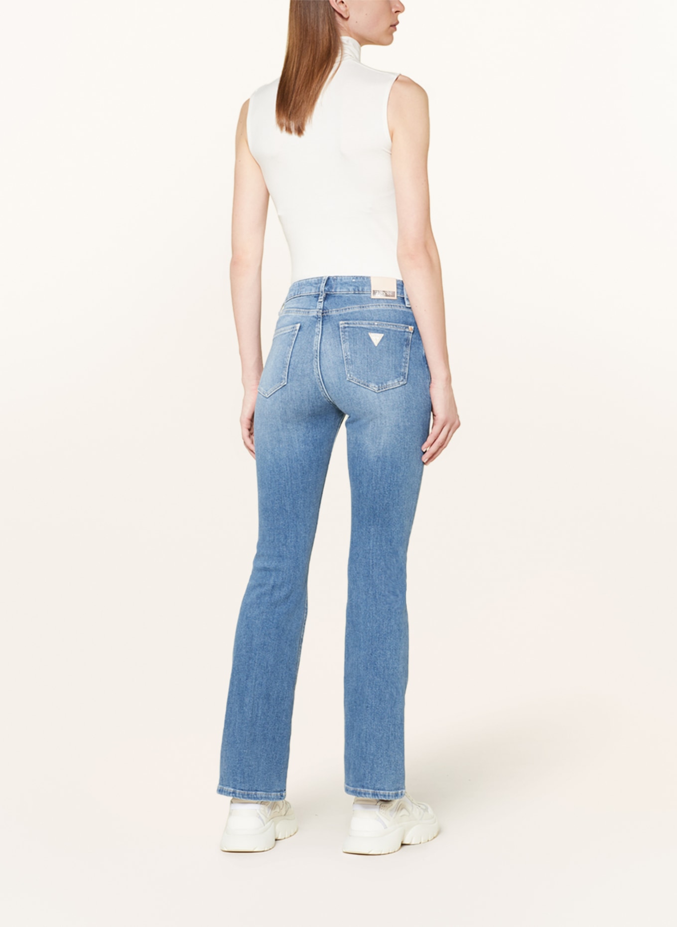GUESS Flared jeans SEXY FLARE, Color: CAMI CACHEMIRE MID WAS (Image 3)