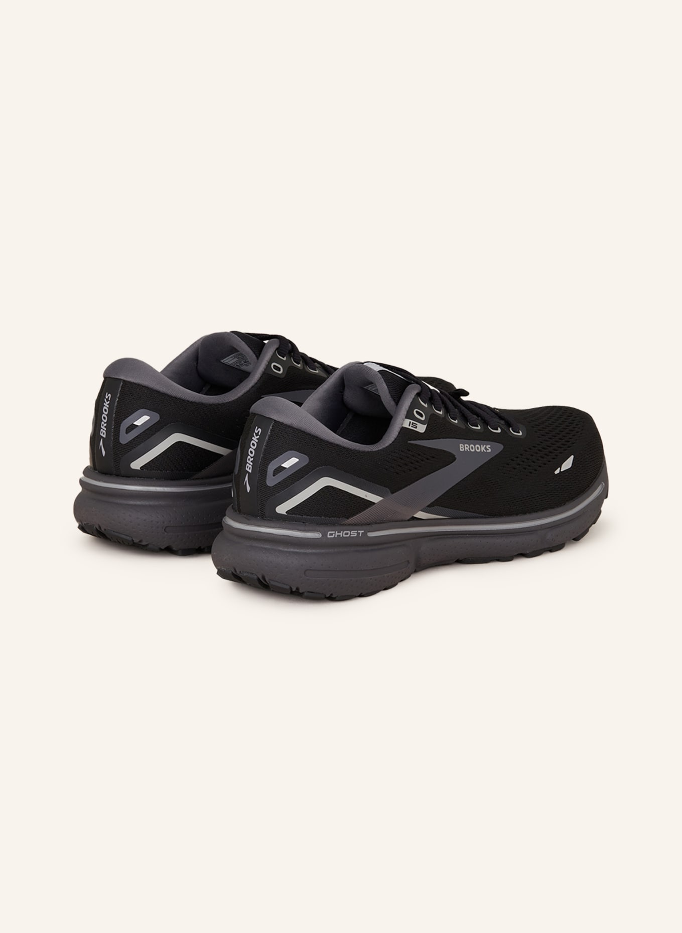 BROOKS Running shoes GHOST 15 GTX, Color: BLACK (Image 2)