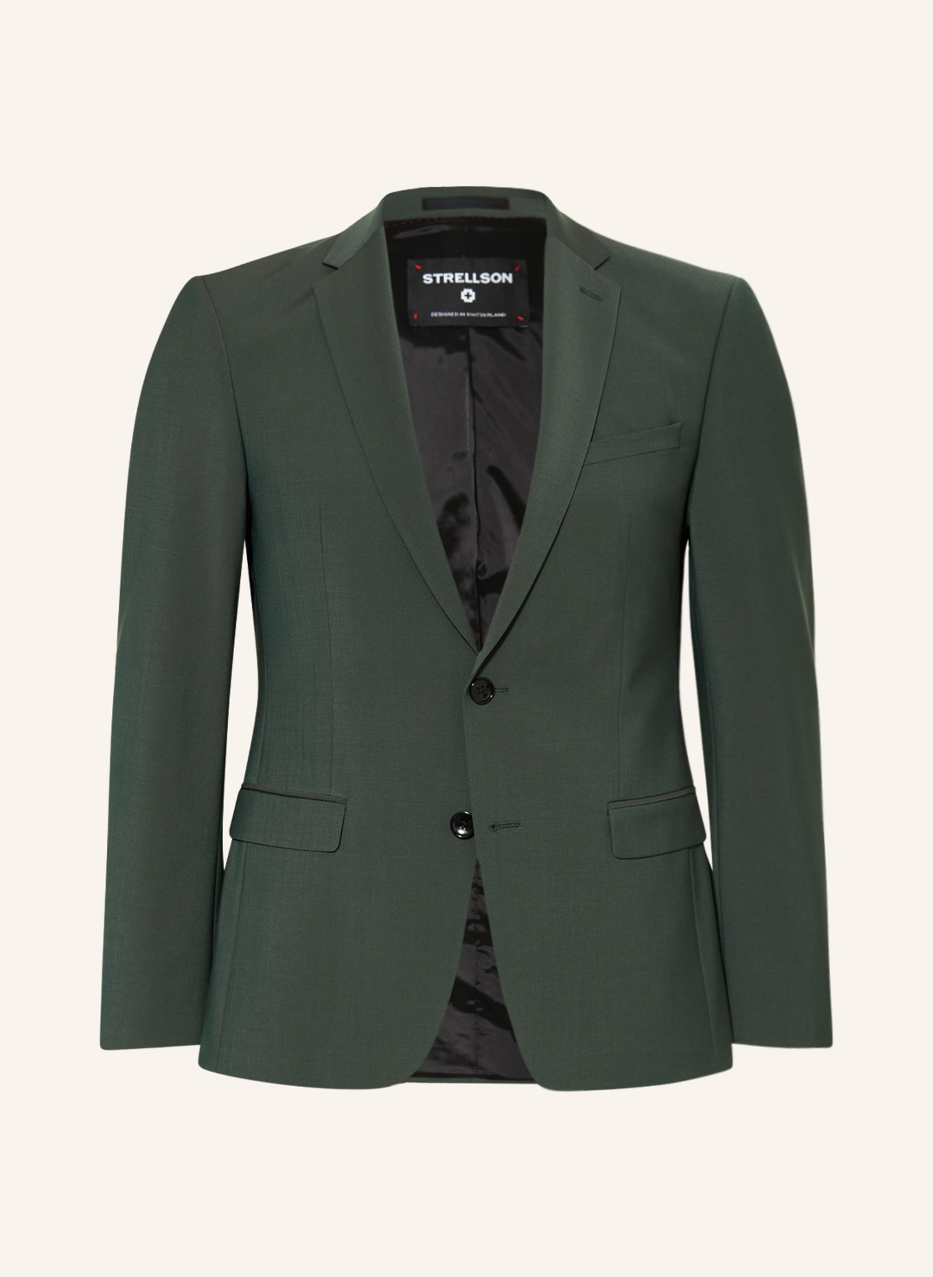 STRELLSON Anzugssakko CALEB Extra Slim Fit, Farbe: DUNKELGRÜN (Bild 1)