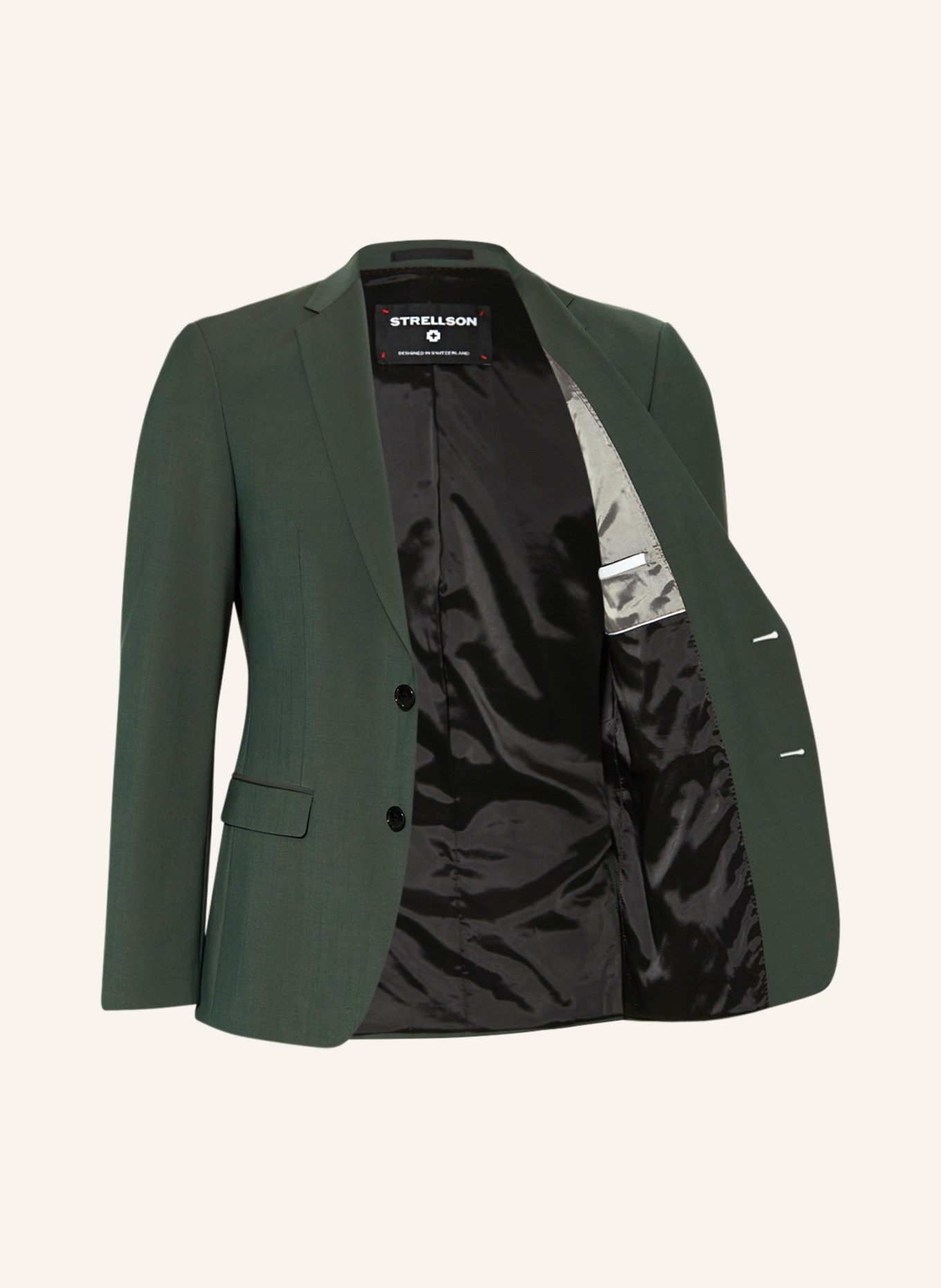 STRELLSON Suit jacket CALEB extra slim fit, Color: DARK GREEN (Image 4)