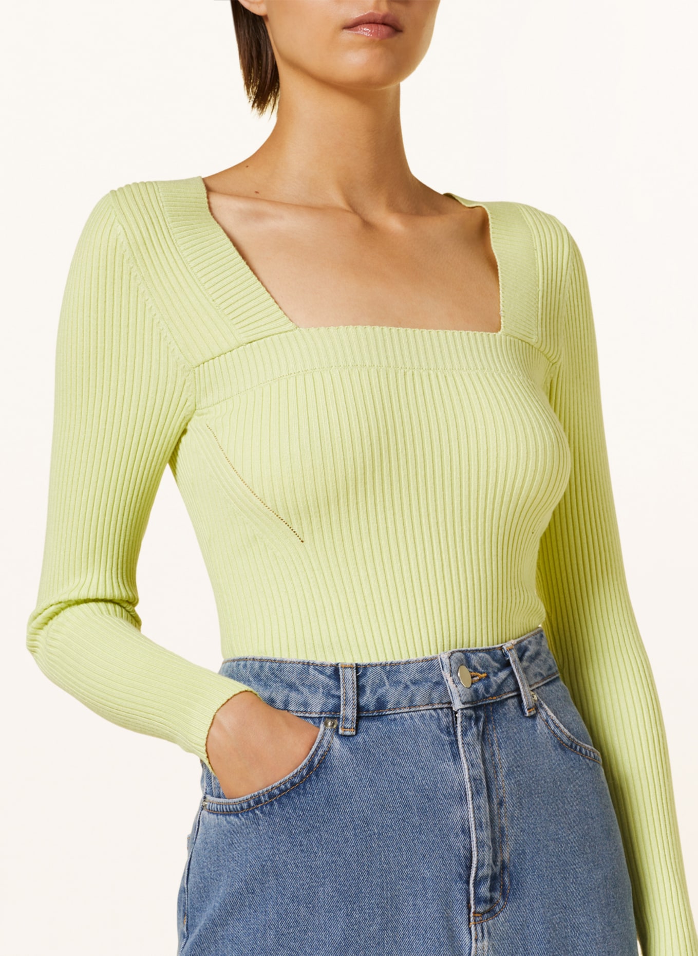 gina tricot Pullover, Farbe: HELLGRÜN (Bild 4)