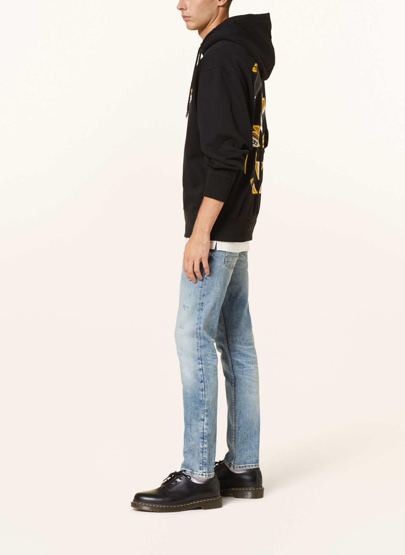 BOSS Jeans DELAWARE Slim Fit, Farbe: 442 TURQUOISE/AQUA (Bild 4)