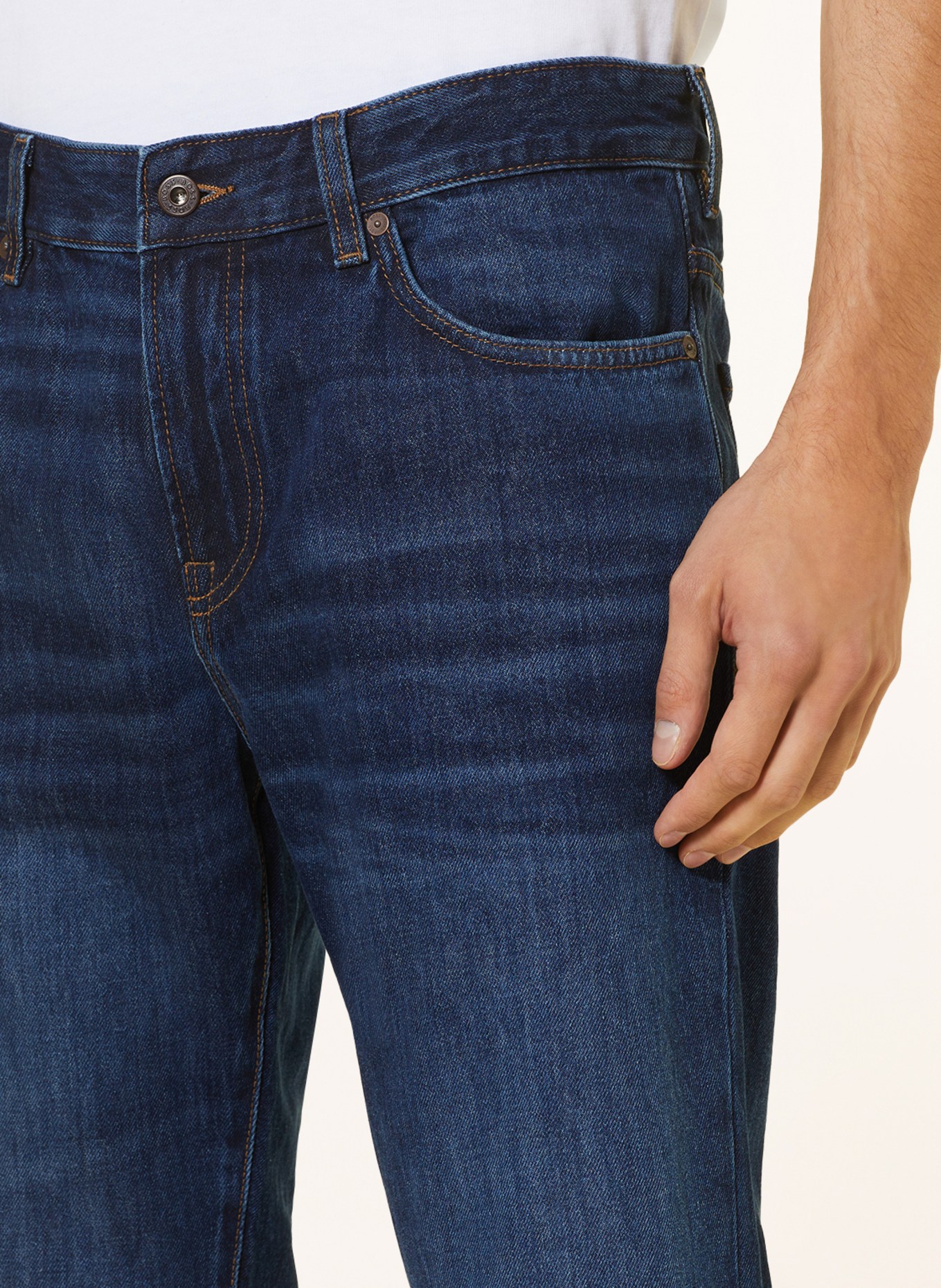 BOSS Jeans RE.MAINE Regular Fit, Farbe: 421 MEDIUM BLUE (Bild 5)
