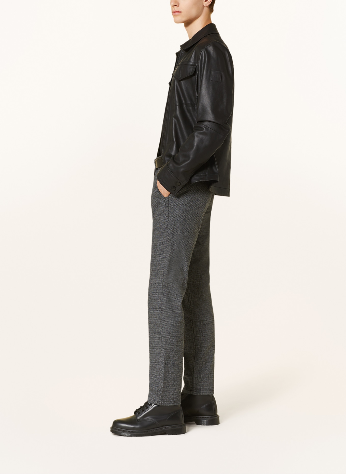 BOSS Chino Slim Fit, Farbe: DUNKELGRAU (Bild 4)