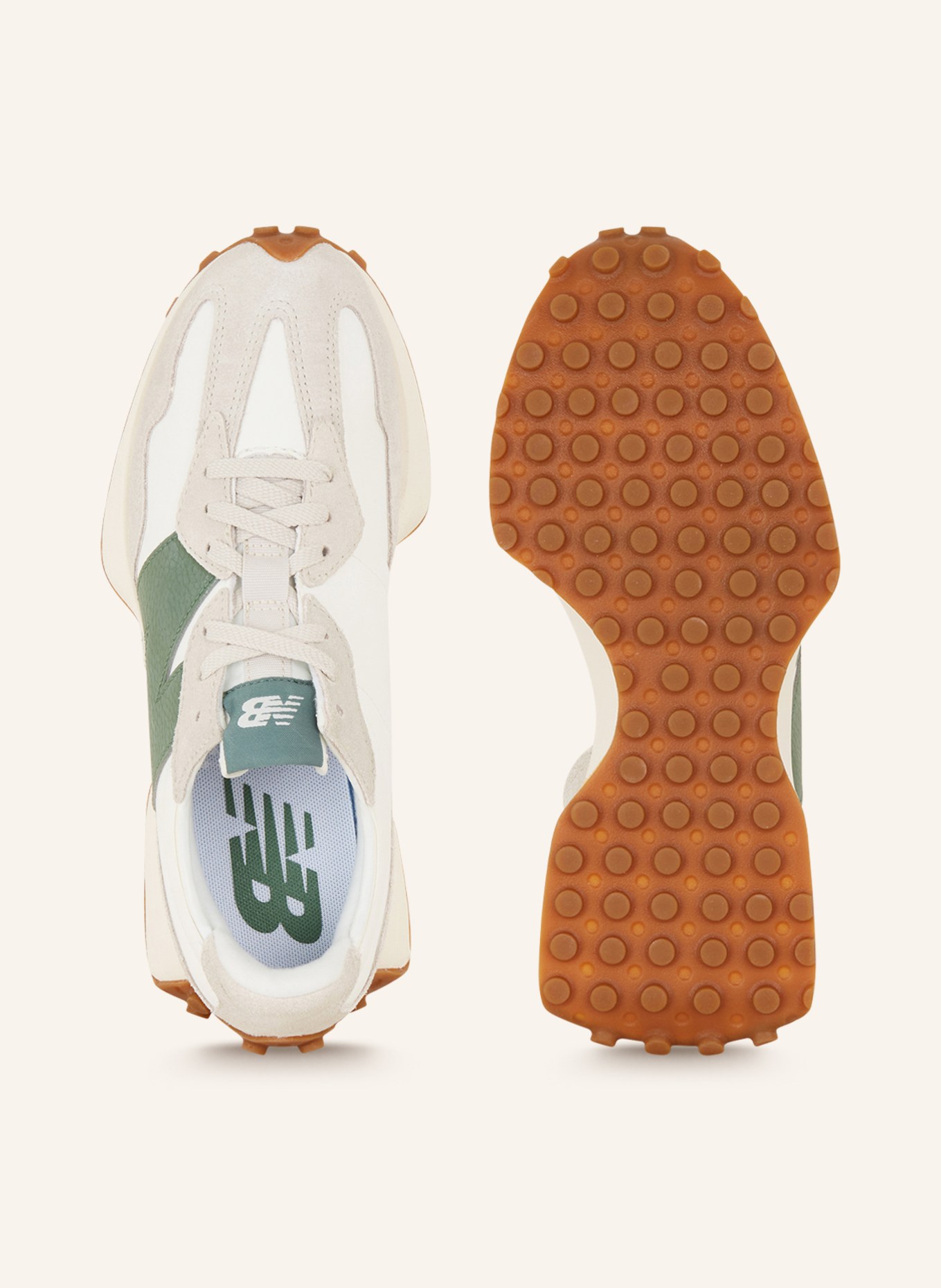 new balance Sneaker 327, Farbe: WEISS/ HELLGRAU (Bild 5)
