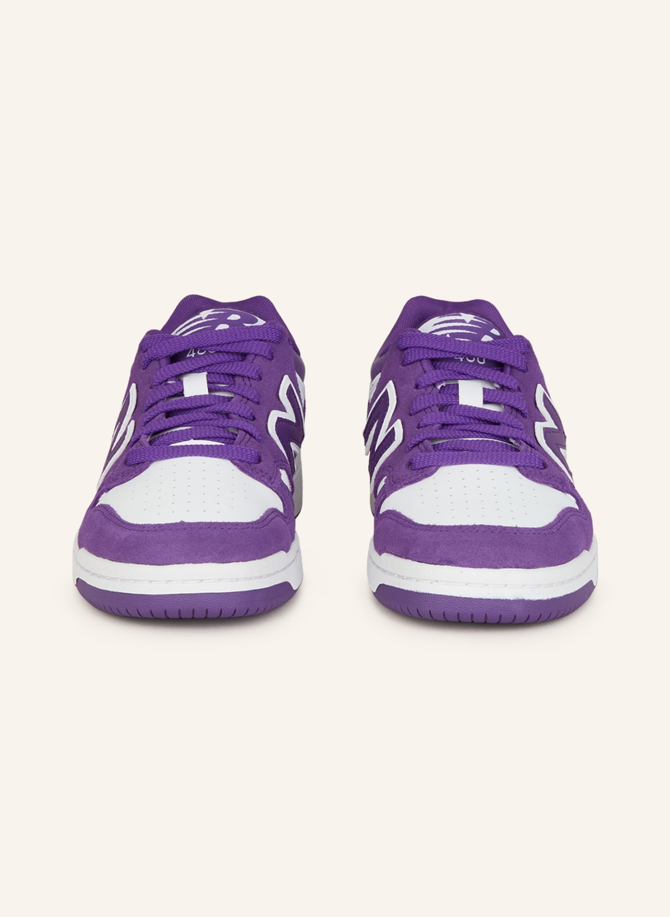 new balance Sneakers BB480LWD, Color: WHITE/ PURPLE (Image 3)