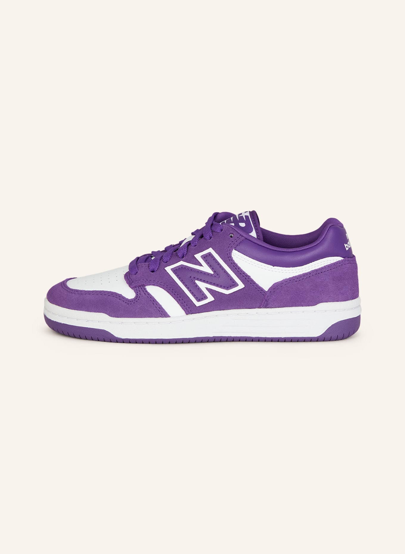 new balance Sneakers BB480LWD, Color: WHITE/ PURPLE (Image 4)