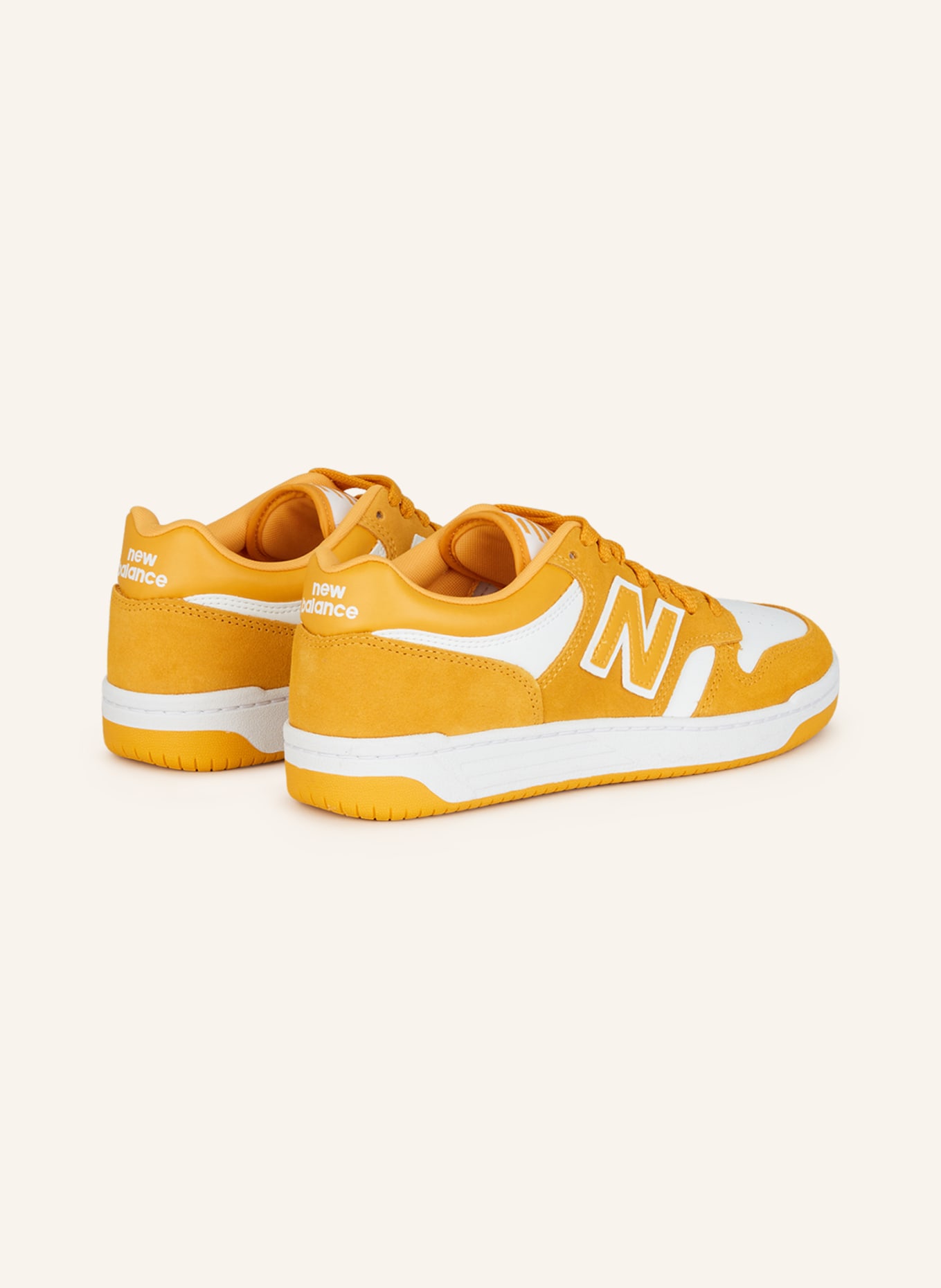 new balance Sneakers BB480LWA, Color: WHITE/ YELLOW (Image 2)