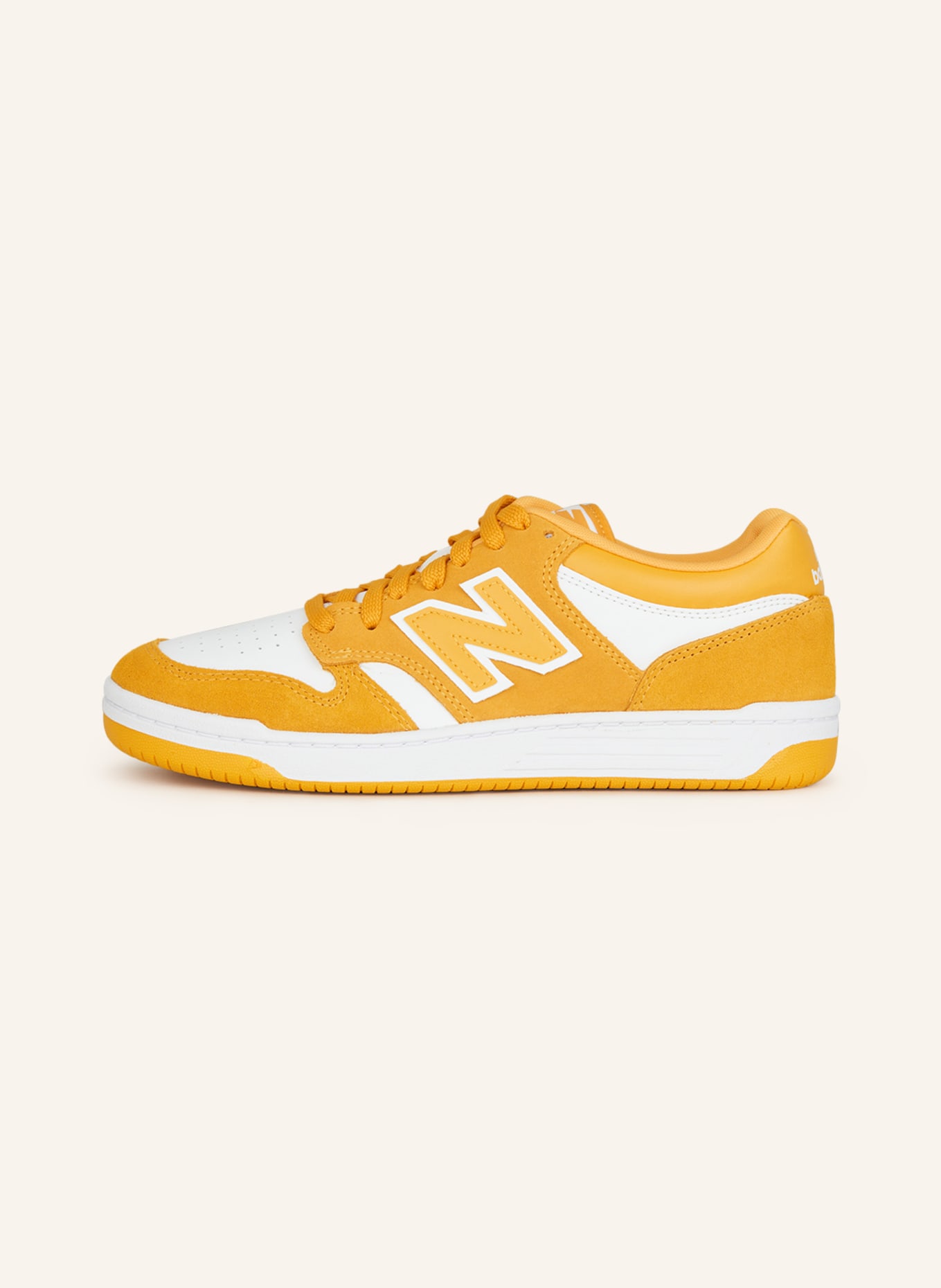 new balance Sneakers BB480LWA, Color: WHITE/ YELLOW (Image 4)