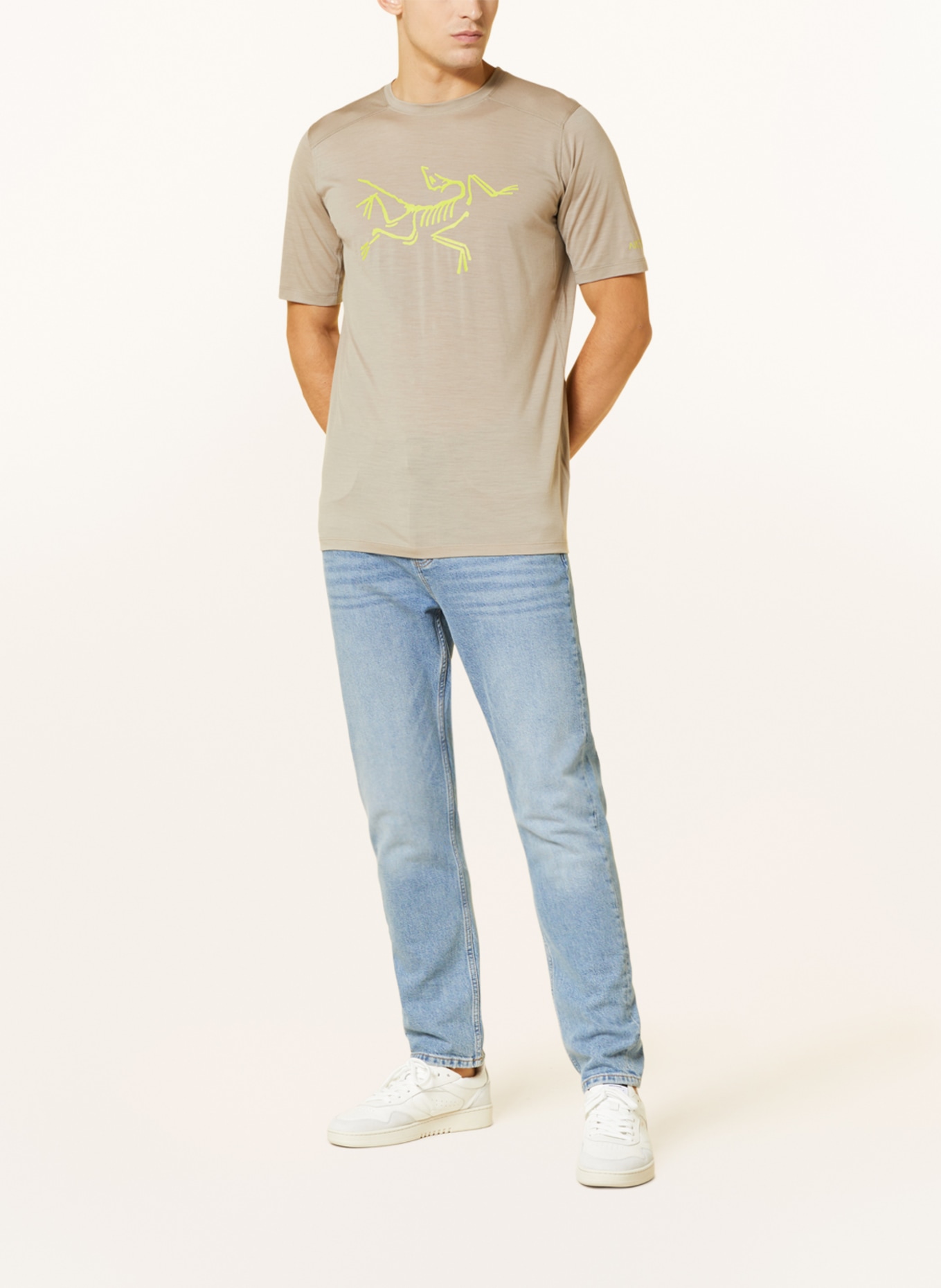 ARC'TERYX T-shirt IONIA, Kolor: SZAROBRĄZOWY (Obrazek 2)