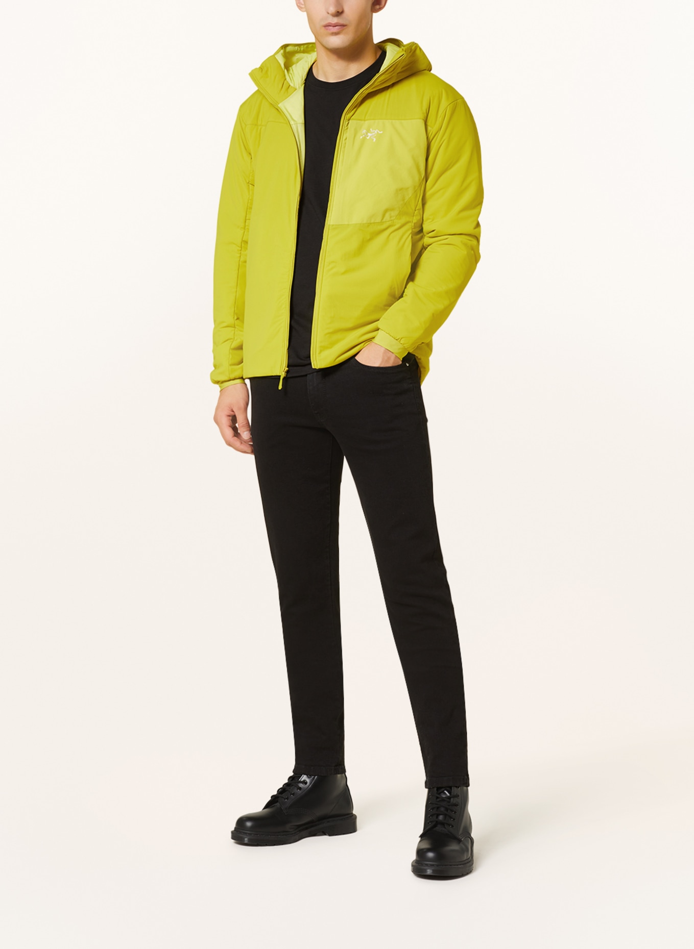 ARC'TERYX Mid-layer jacket PROTON HOODY, Color: LIGHT GREEN (Image 2)