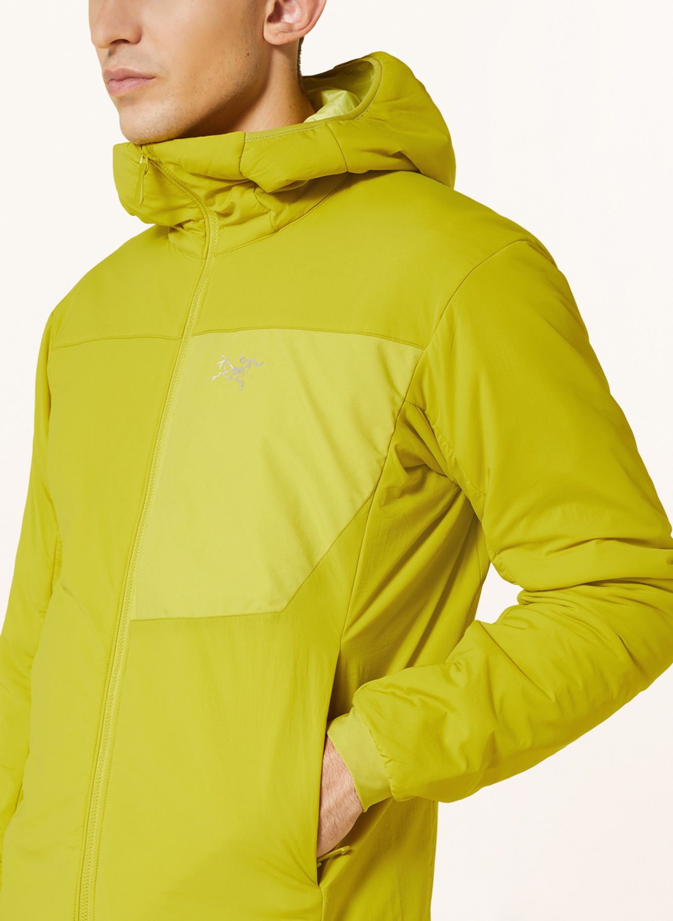 ARC'TERYX Mid-layer jacket PROTON HOODY, Color: LIGHT GREEN (Image 5)
