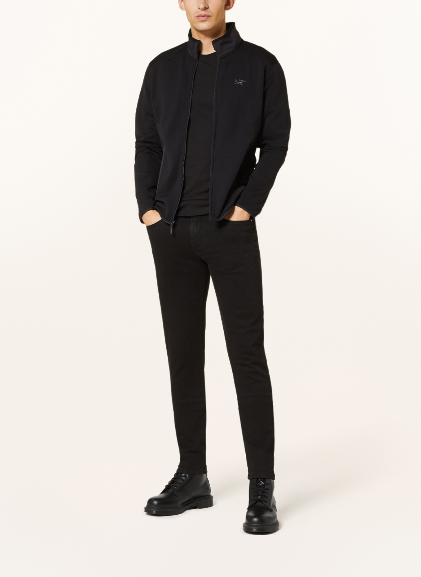 ARC'TERYX Midlayer jacket KYANITE, Color: BLACK (Image 2)