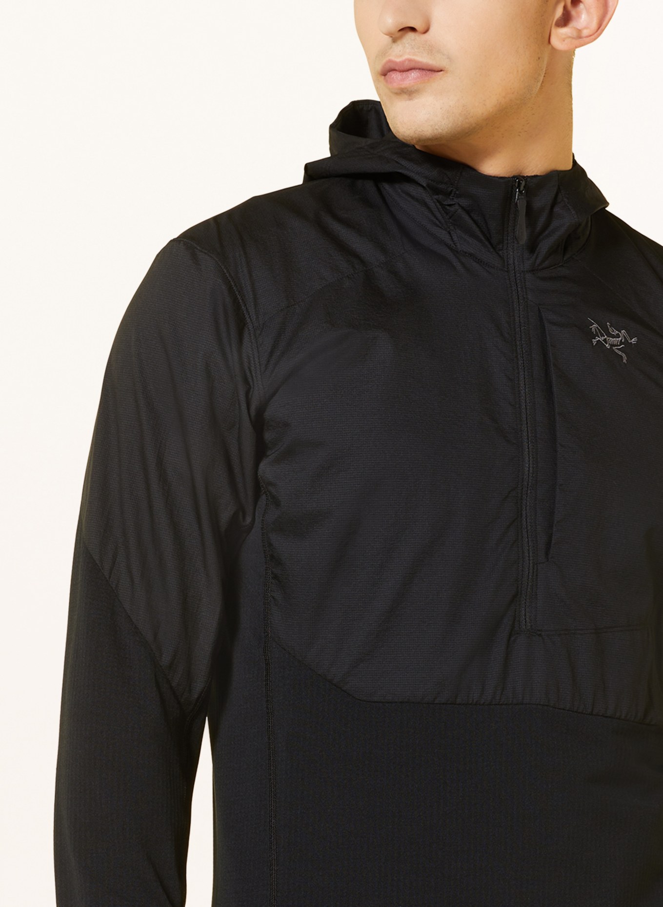 ARC'TERYX Mid-layer jacket DELTA HYBRID, Color: BLACK (Image 5)