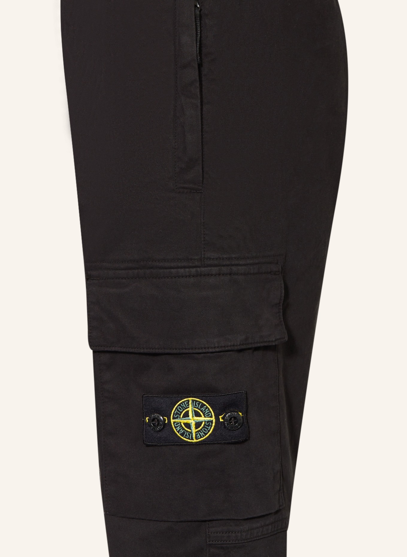 STONE ISLAND JUNIOR Cargohose, Farbe: SCHWARZ (Bild 3)