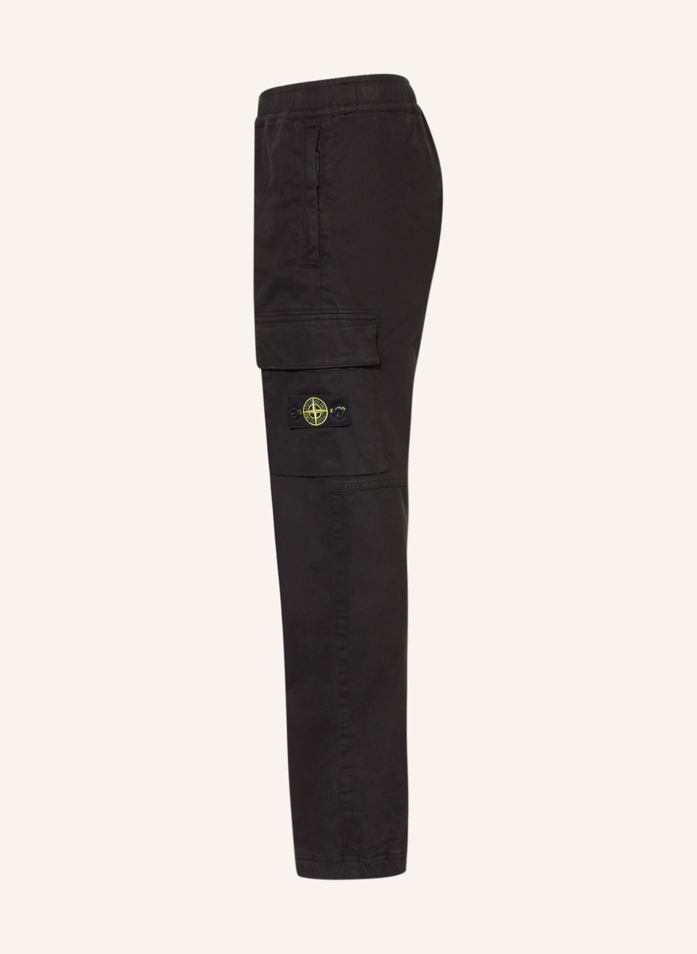 STONE ISLAND JUNIOR Cargohose, Farbe: SCHWARZ (Bild 4)