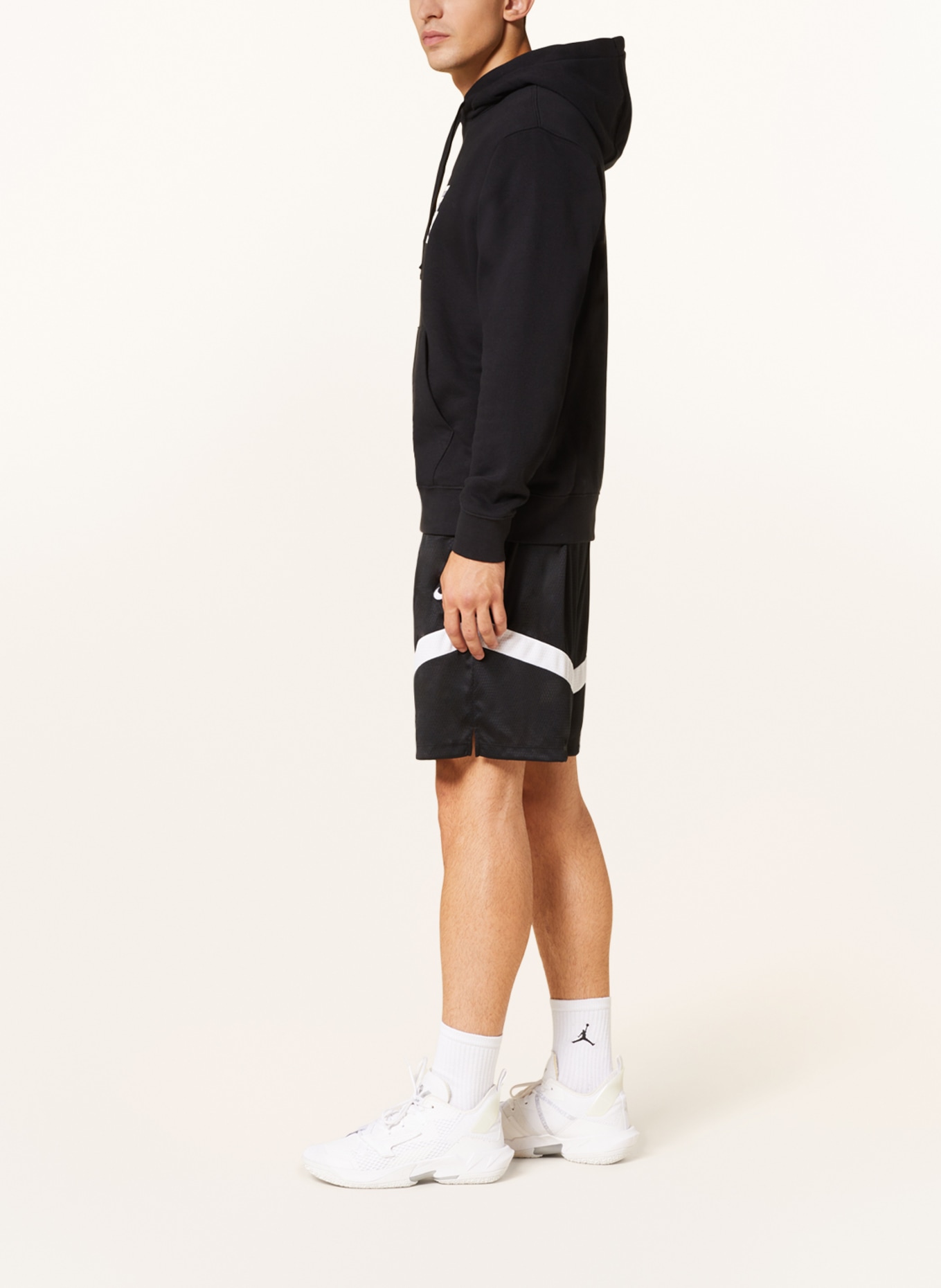 Nike Mikina s kapucí, Barva: ČERNÁ (Obrázek 4)