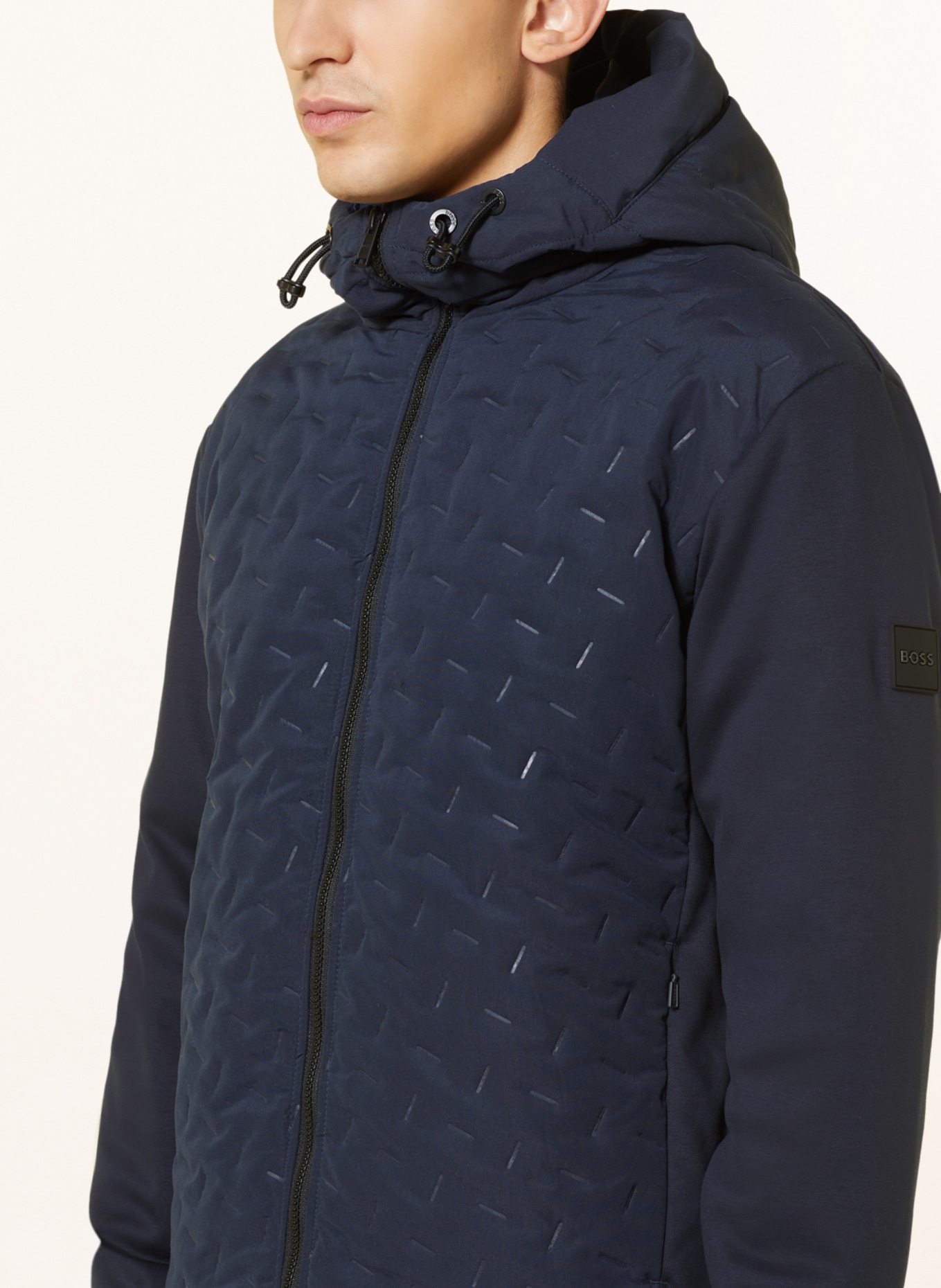 Hugo boss discount parka mens