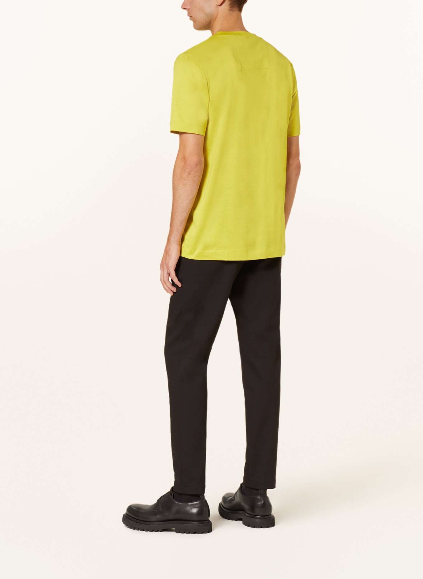 BOSS T-shirt TIBURT, Color: NEON GREEN (Image 3)