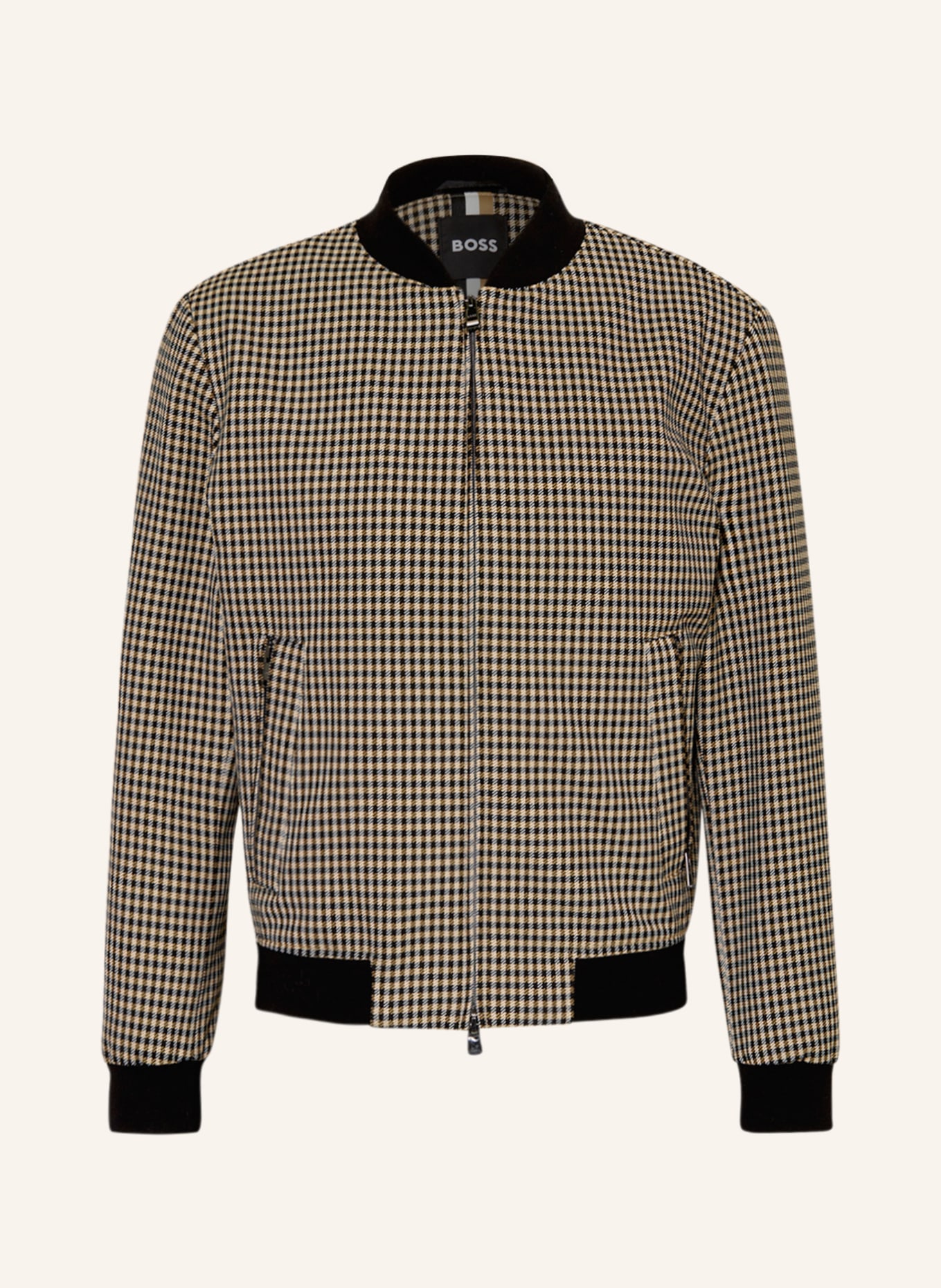 Houndstooth bomber clearance