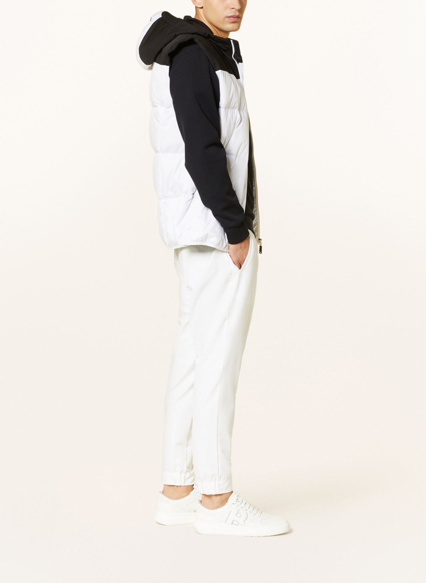 BOSS Chinos T_Flex tapered fit, Color: WHITE (Image 4)