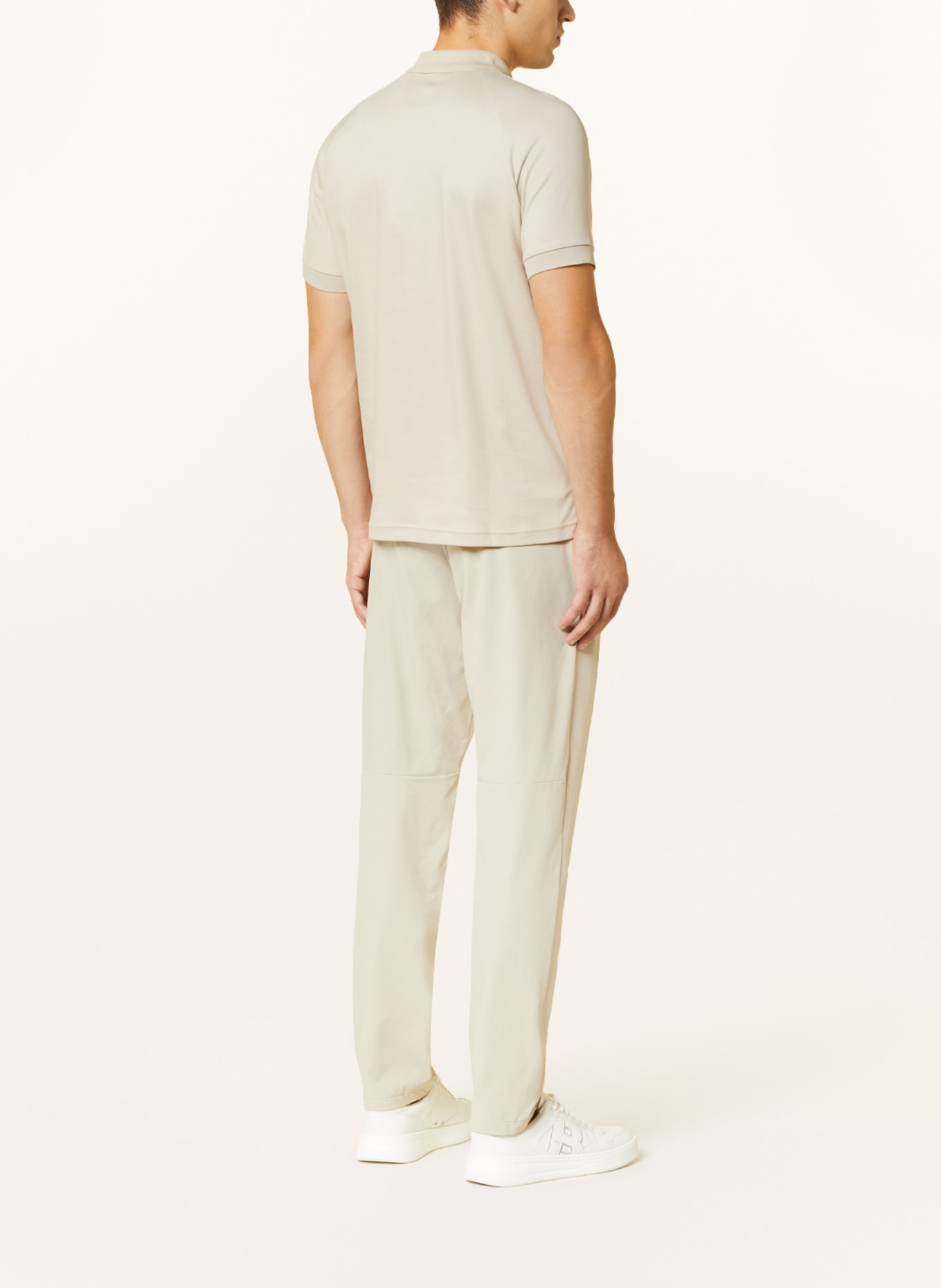 BOSS Jersey polo shirt PHILIX regular fit, Color: BEIGE (Image 3)