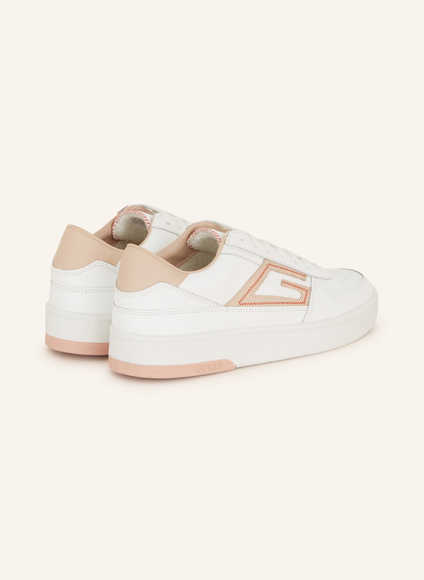 GUESS Sneakers SILINA, Color: WHITE/ ROSE (Image 2)