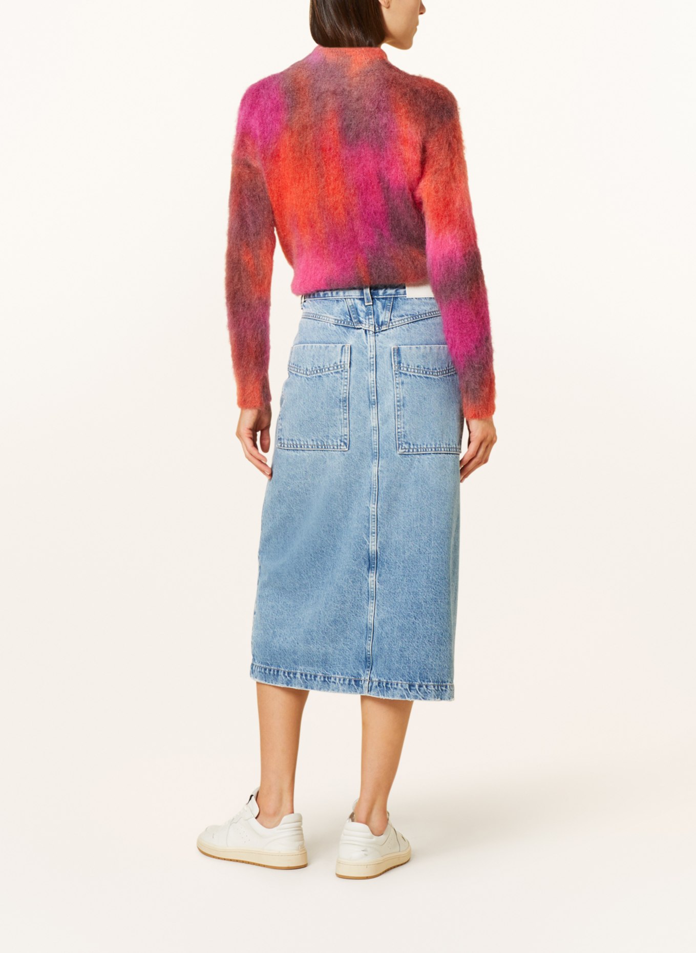 CLOSED Denim skirt, Color: MBL MID BLUE (Image 3)