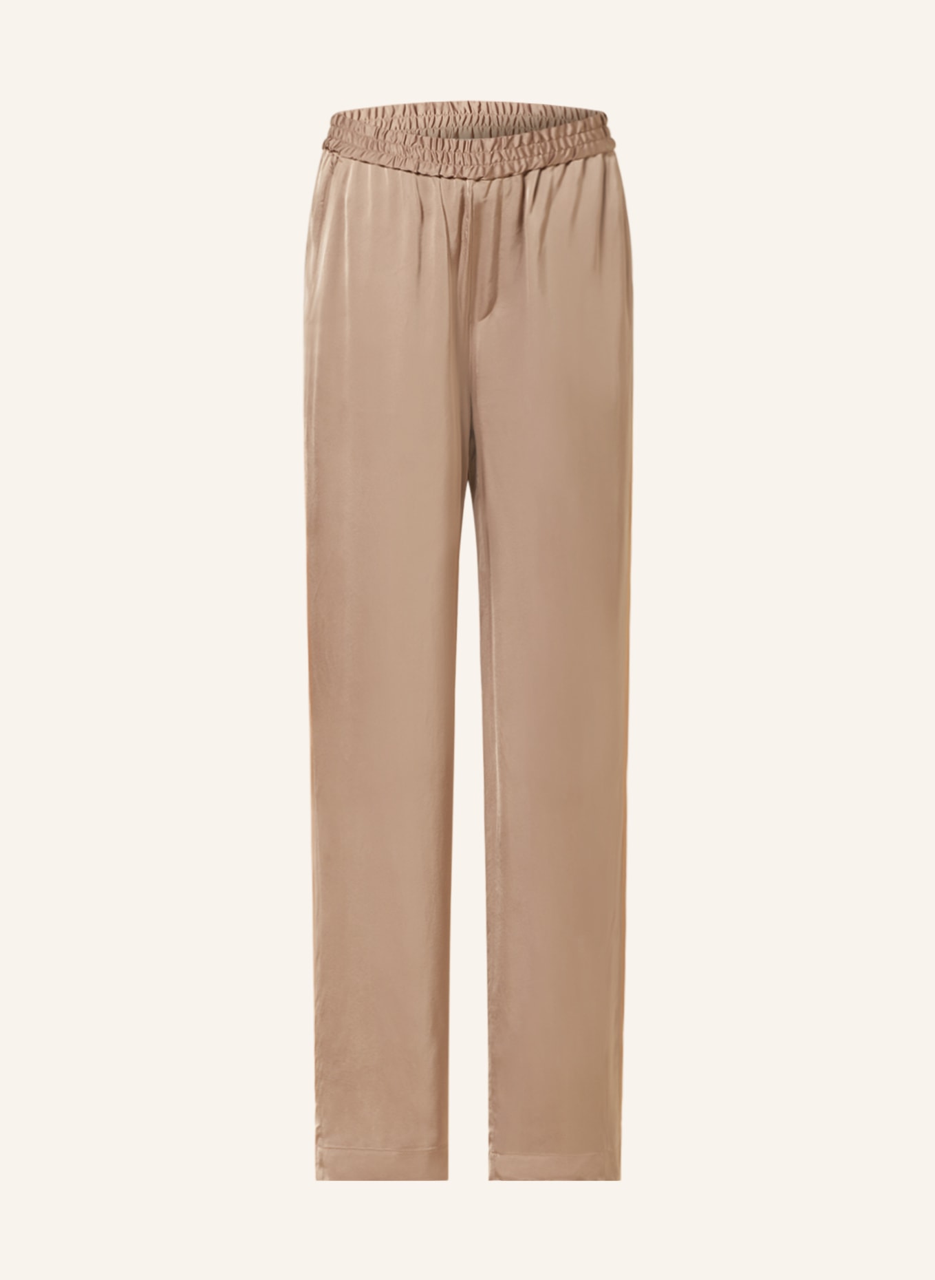 CLOSED Wide leg trousers WINONA, Color: LIGHT BROWN (Image 1)