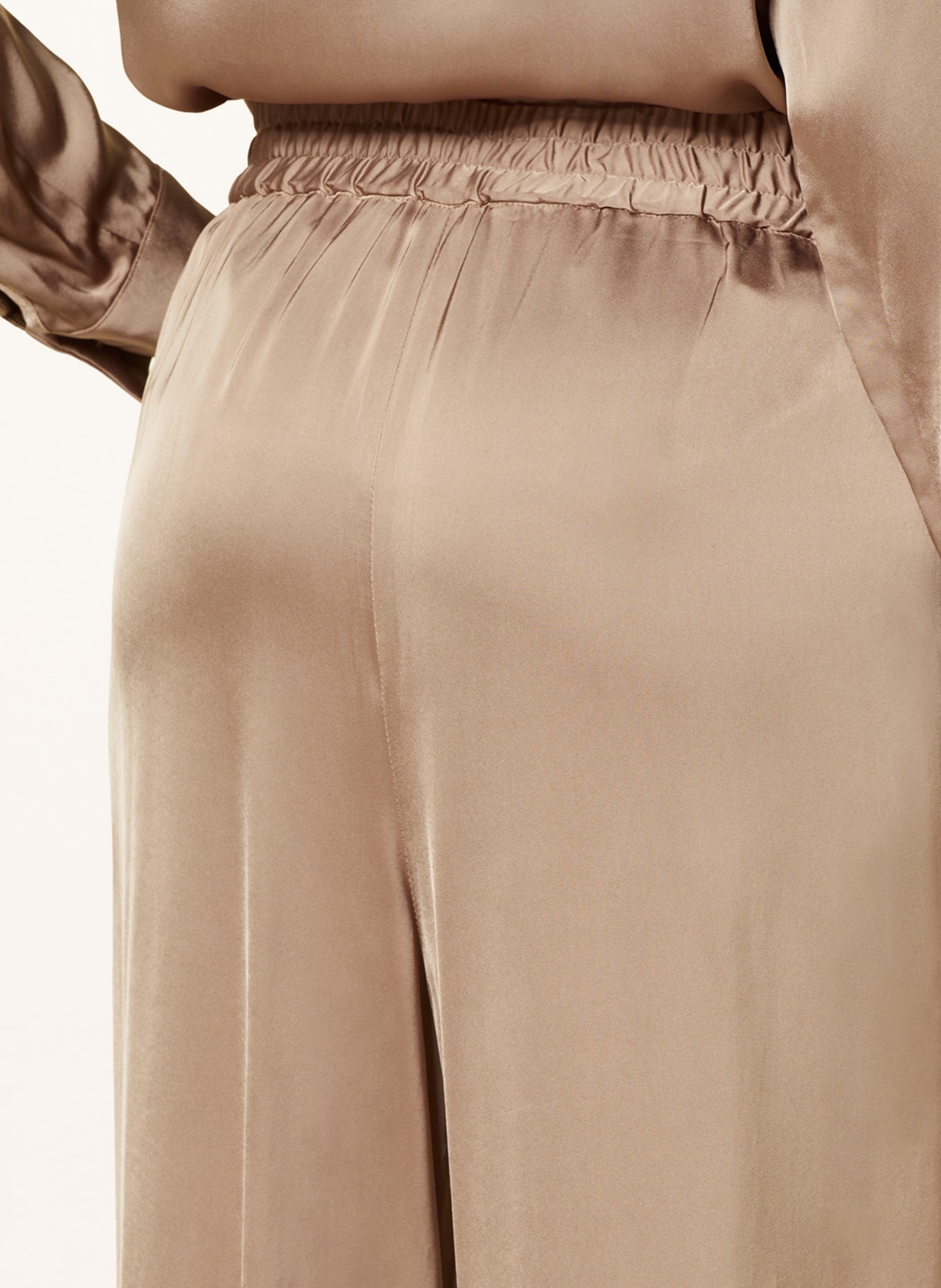CLOSED Wide leg trousers WINONA, Color: LIGHT BROWN (Image 5)