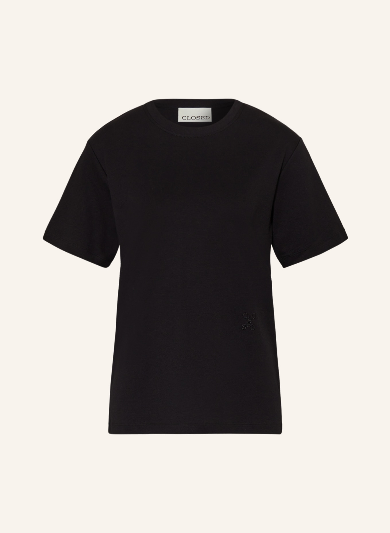 CLOSED T-shirt, Kolor: CZARNY (Obrazek 1)