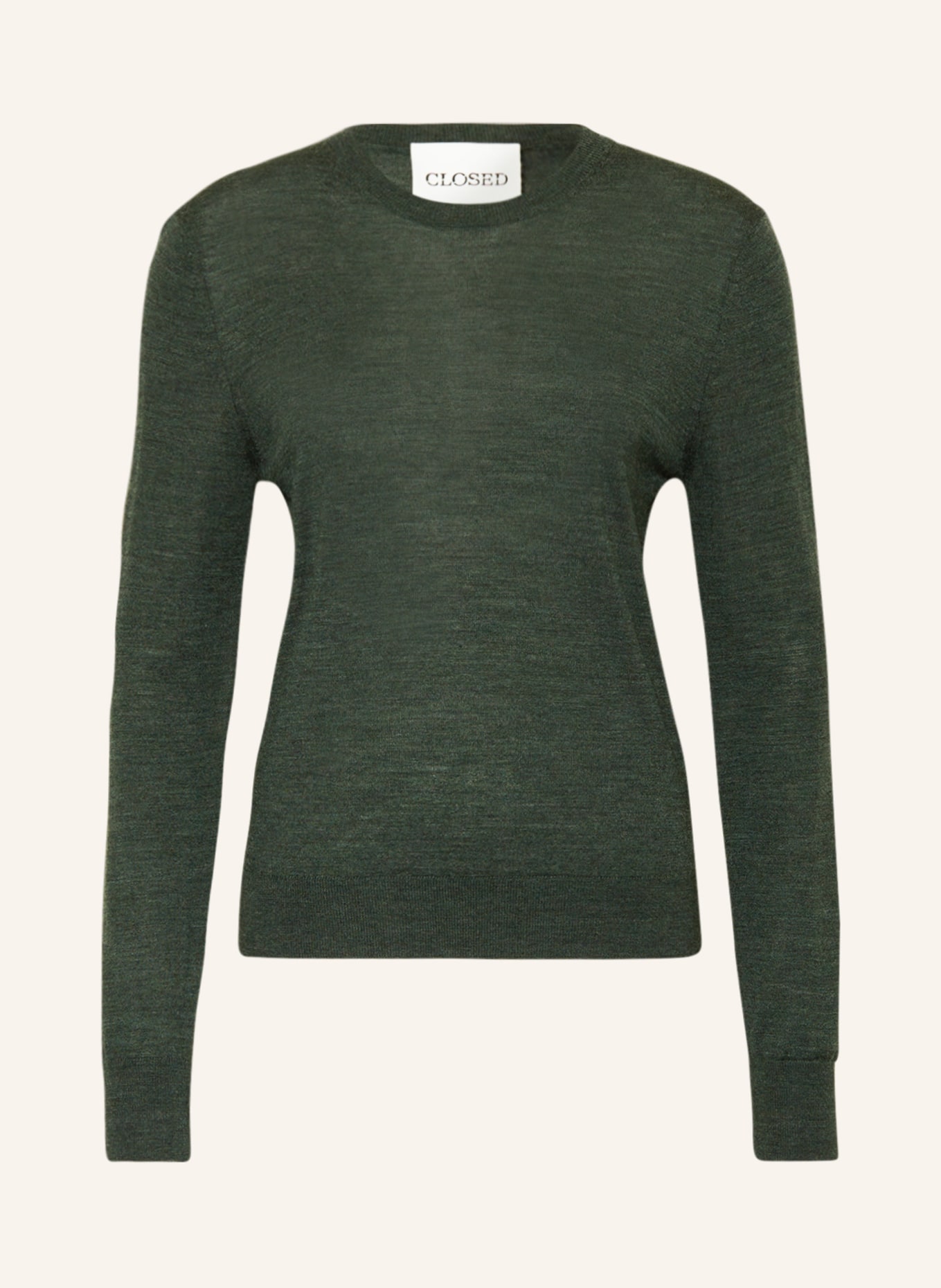 CLOSED Sweater, Color: DARK GREEN (Image 1)