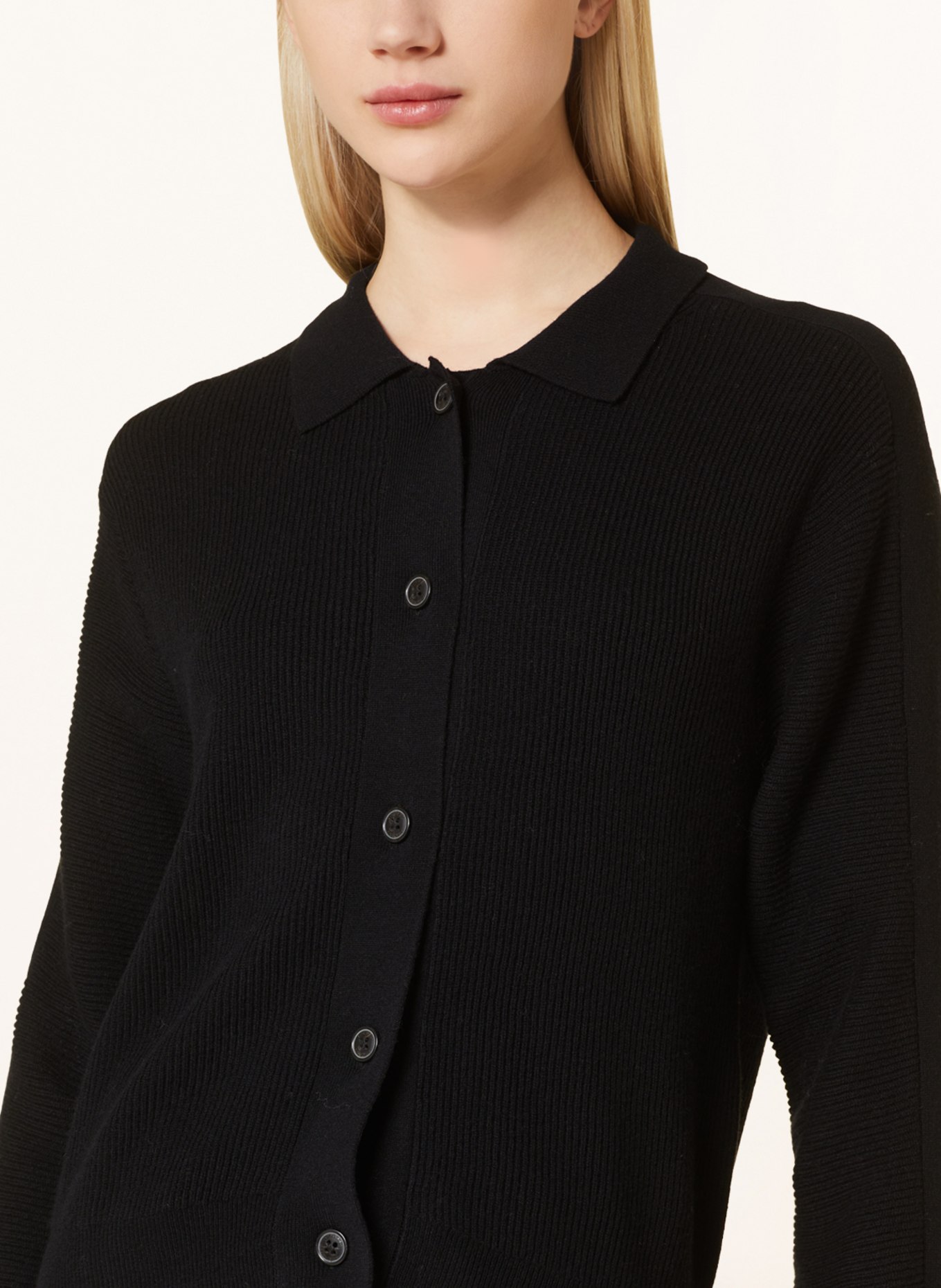 CLOSED Cardigan, Color: BLACK (Image 4)