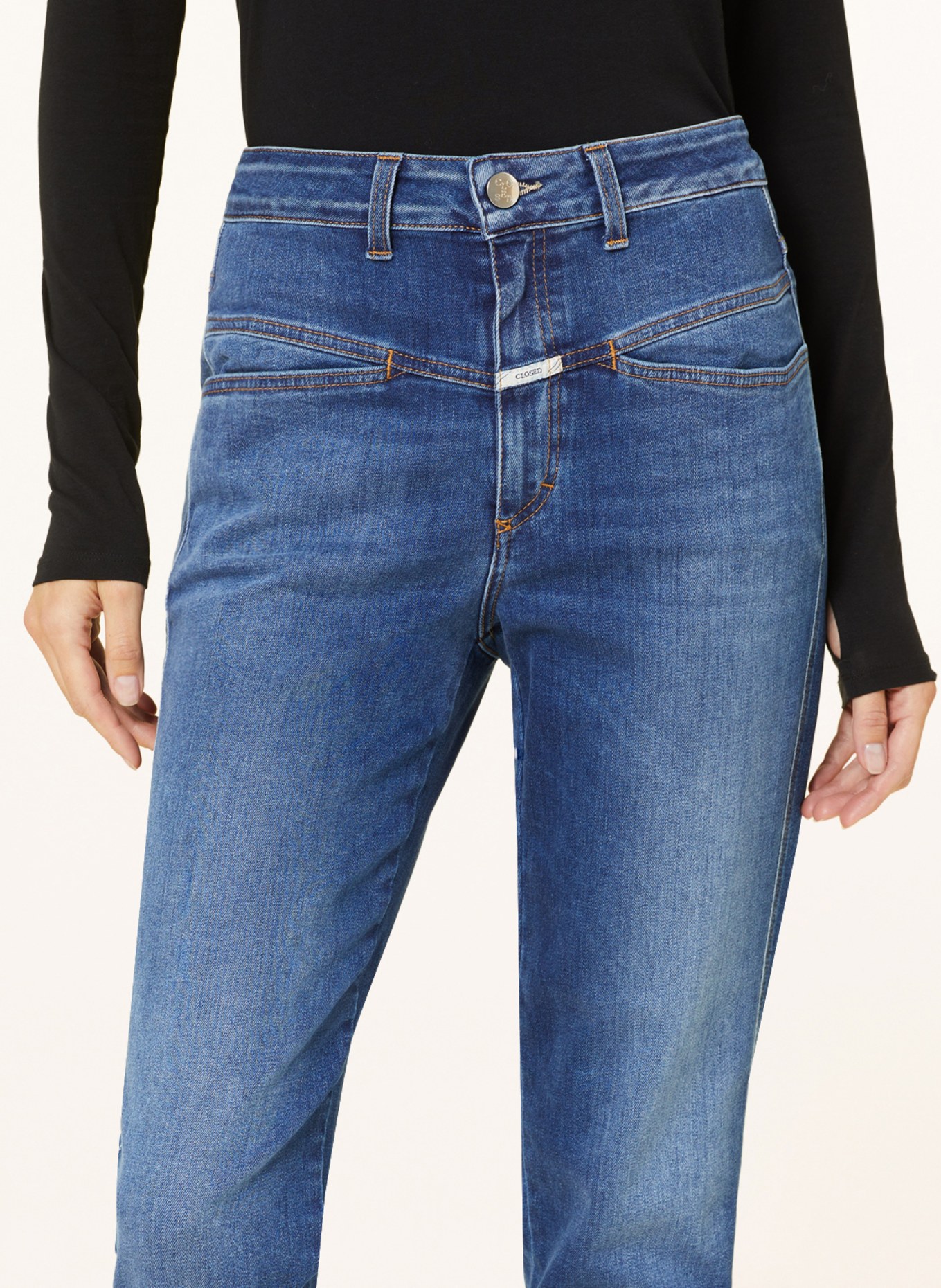 CLOSED Jeans PEDAL PUSHER, Farbe: MBL MID BLUE (Bild 5)