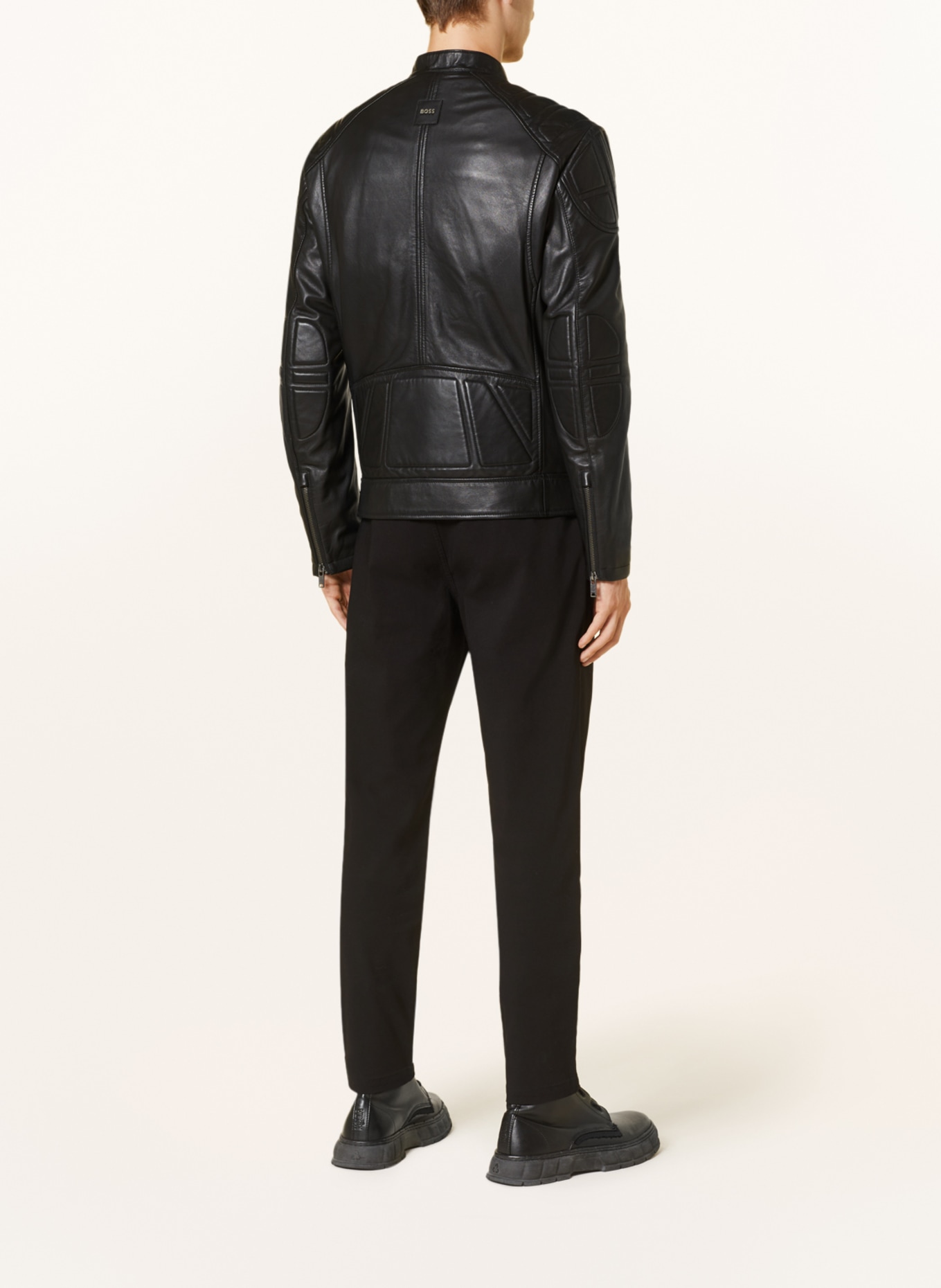 Hugo boss clearance black jacket mens