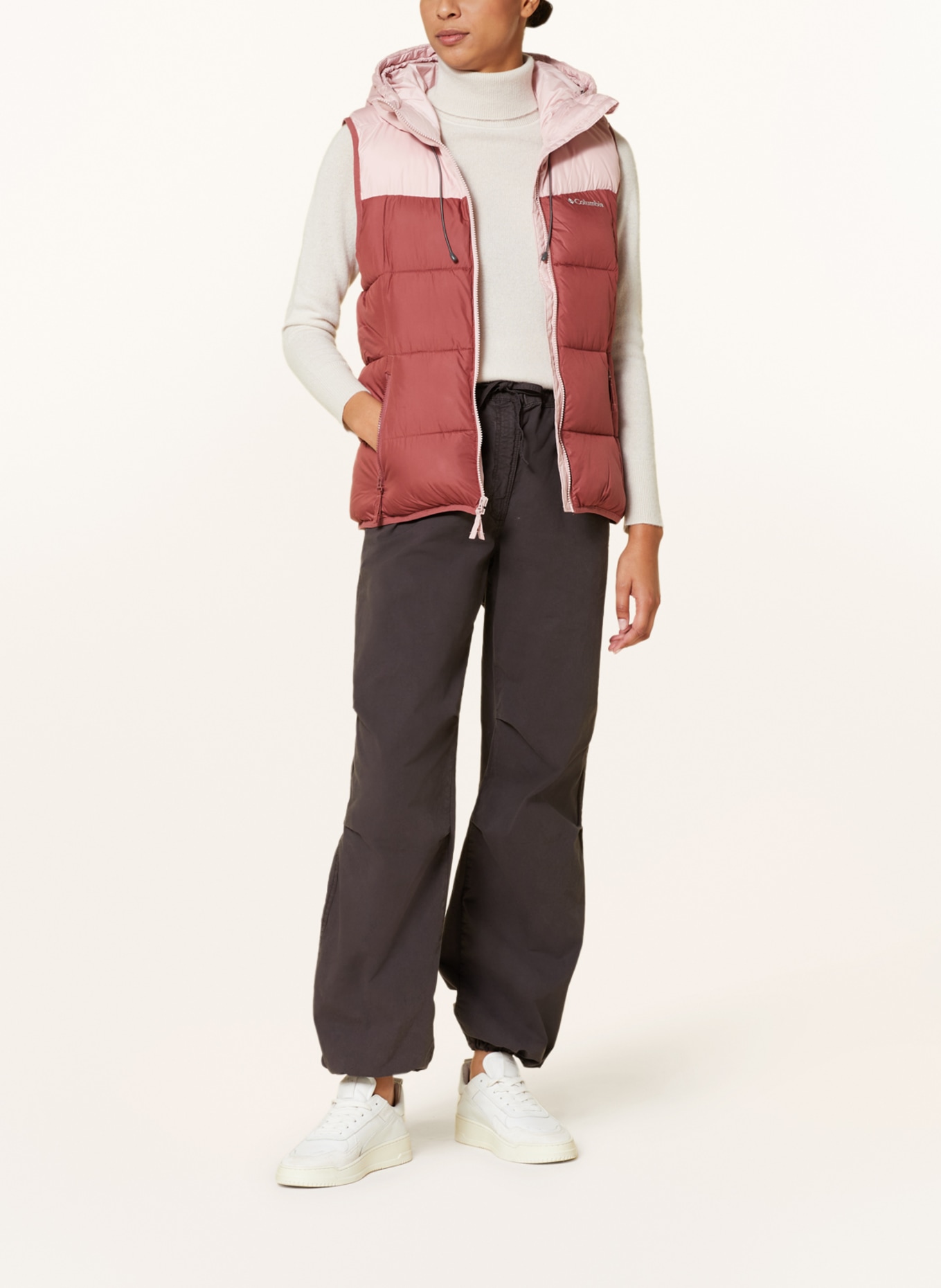 Columbia Quilted vest PIKE LAKE™ II, Color: PINK/ DUSKY PINK (Image 2)