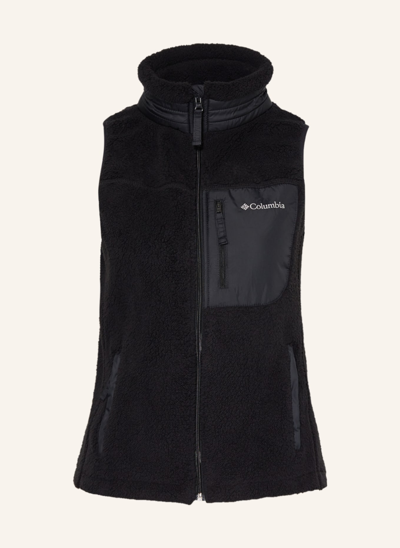 Columbia Fleece vest, Color: BLACK (Image 1)