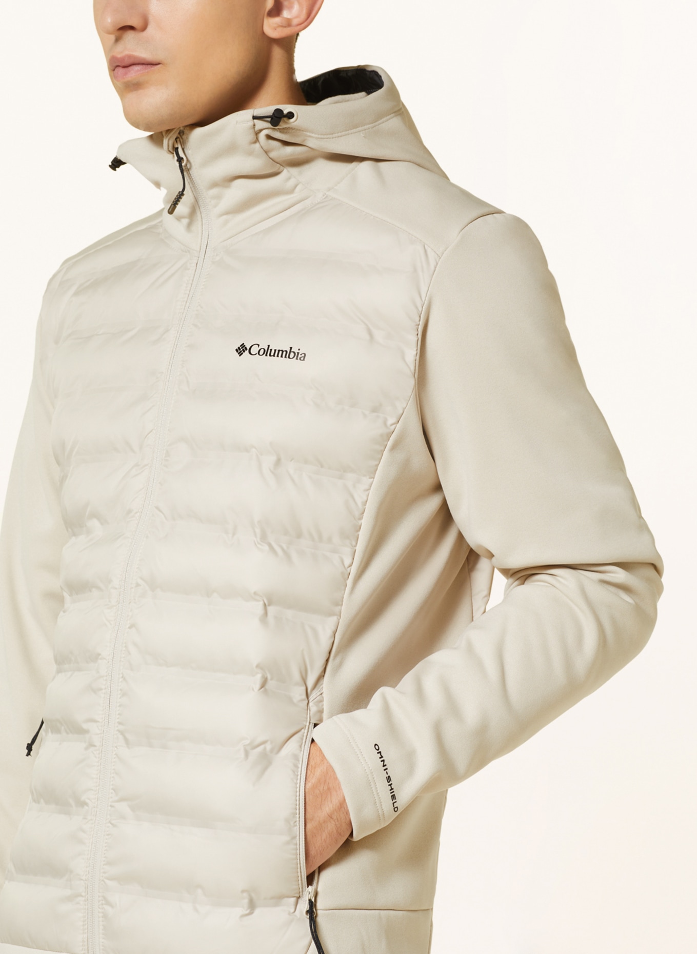 Columbia Hybrid softshell jacket OUT SHIELD™ II, Color: CREAM (Image 5)