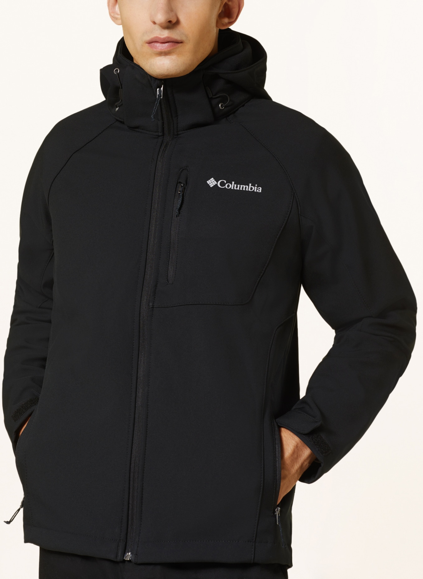 Columbia Softshell jacket CASCADE RIDGE™ II, Color: BLACK (Image 5)