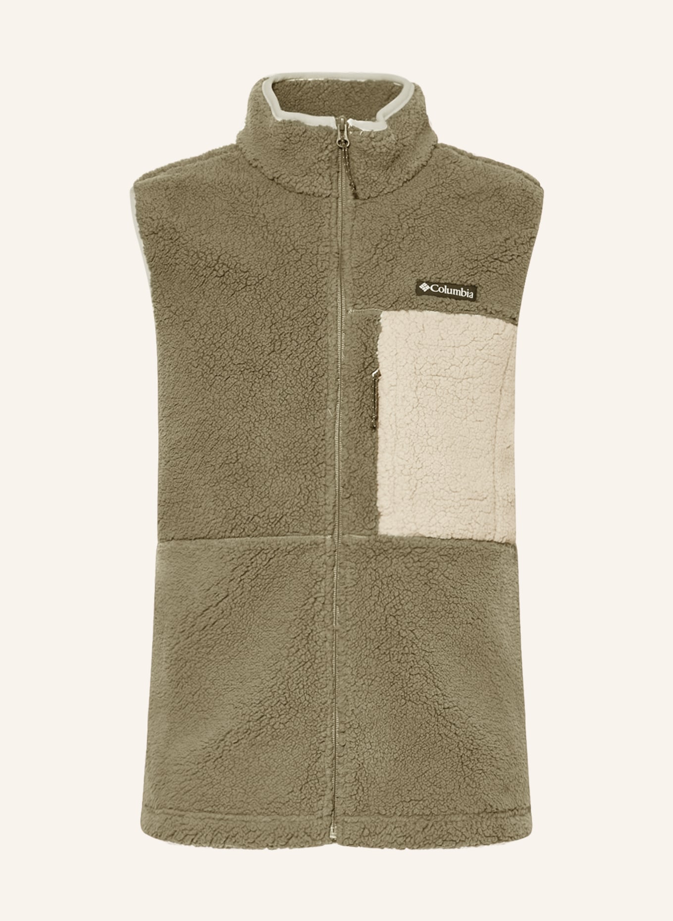 Columbia Performance vest MOUNTAINSIDE™, Color: DARK GREEN/ CREAM (Image 1)