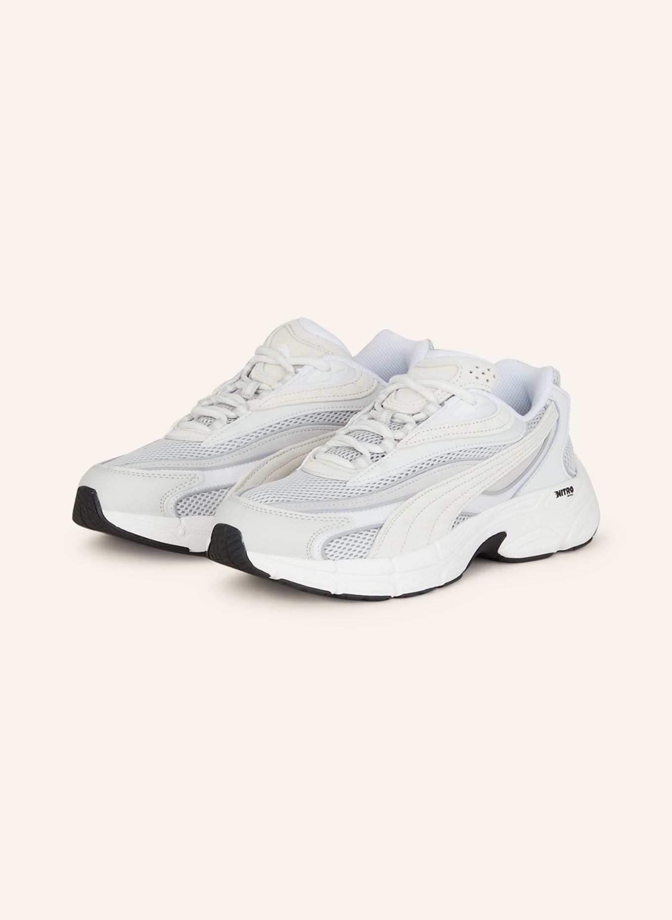 PUMA Sneakers TEVERIS NITRO, Color: WHITE/ LIGHT GRAY (Image 1)